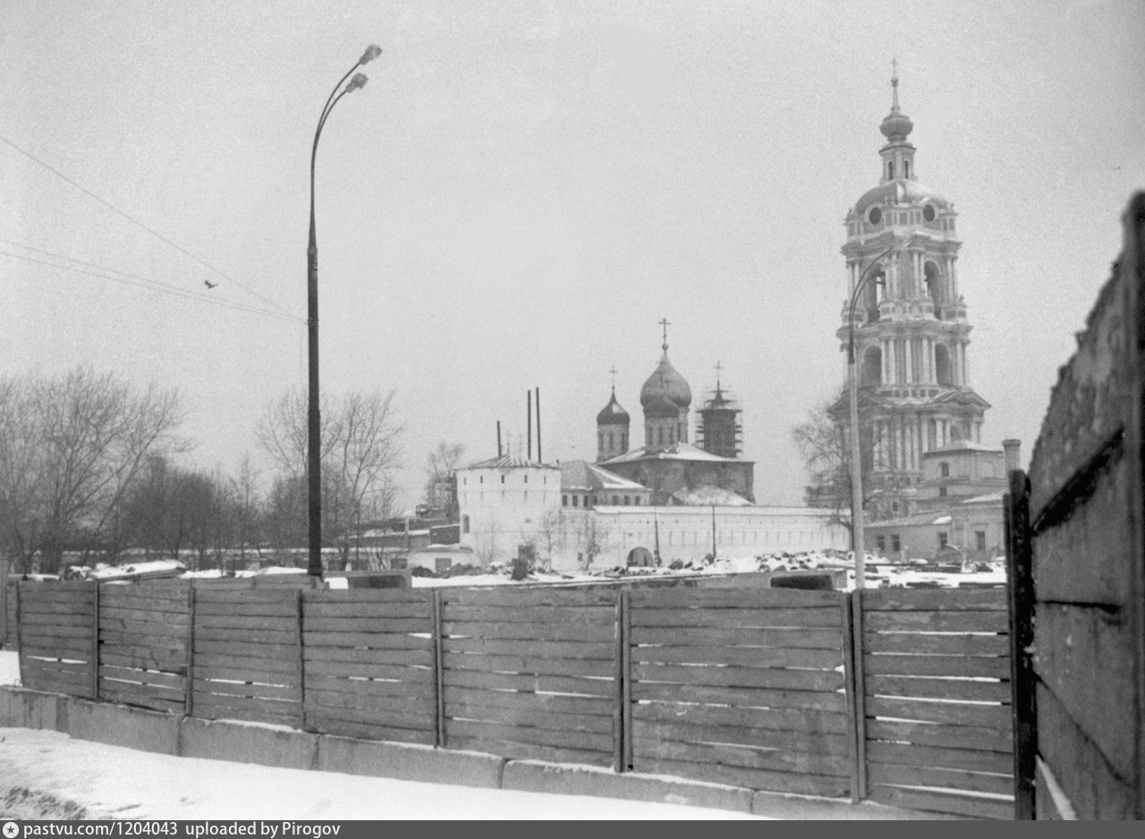 новоспасский монастырь в москве старые