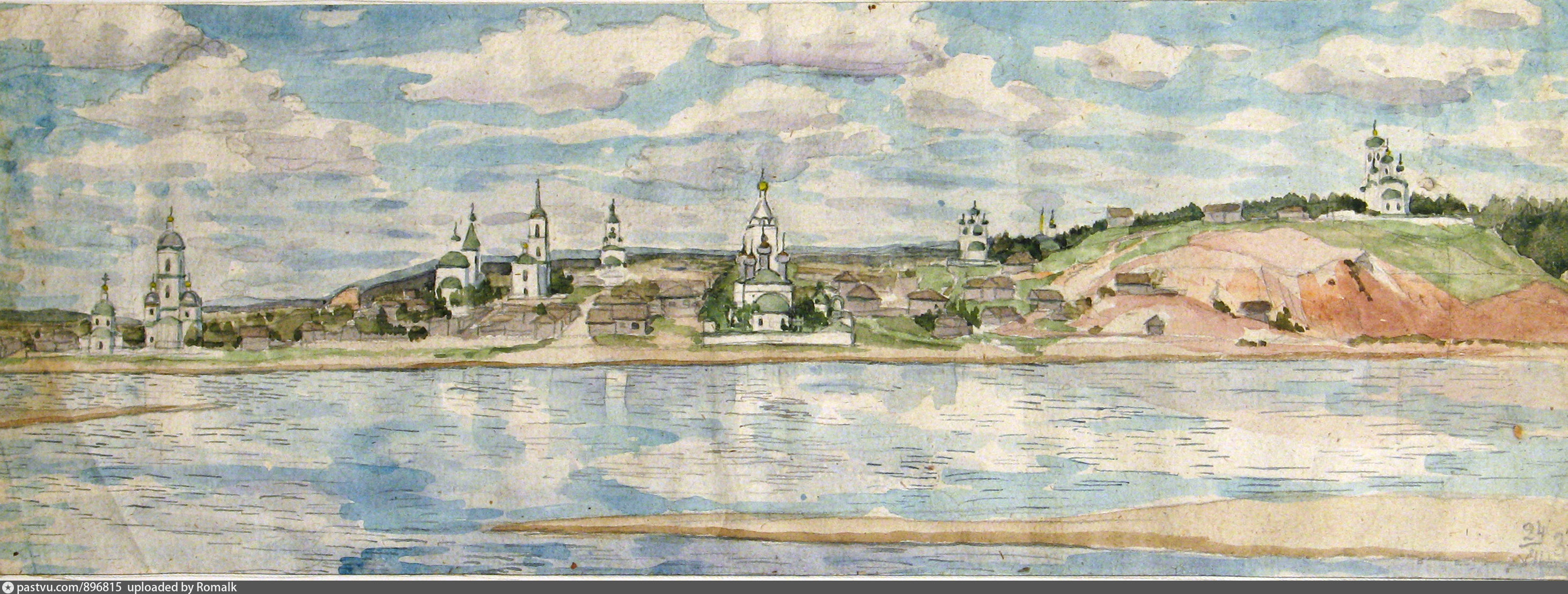 Село Вознесенское Сарапул рисунок