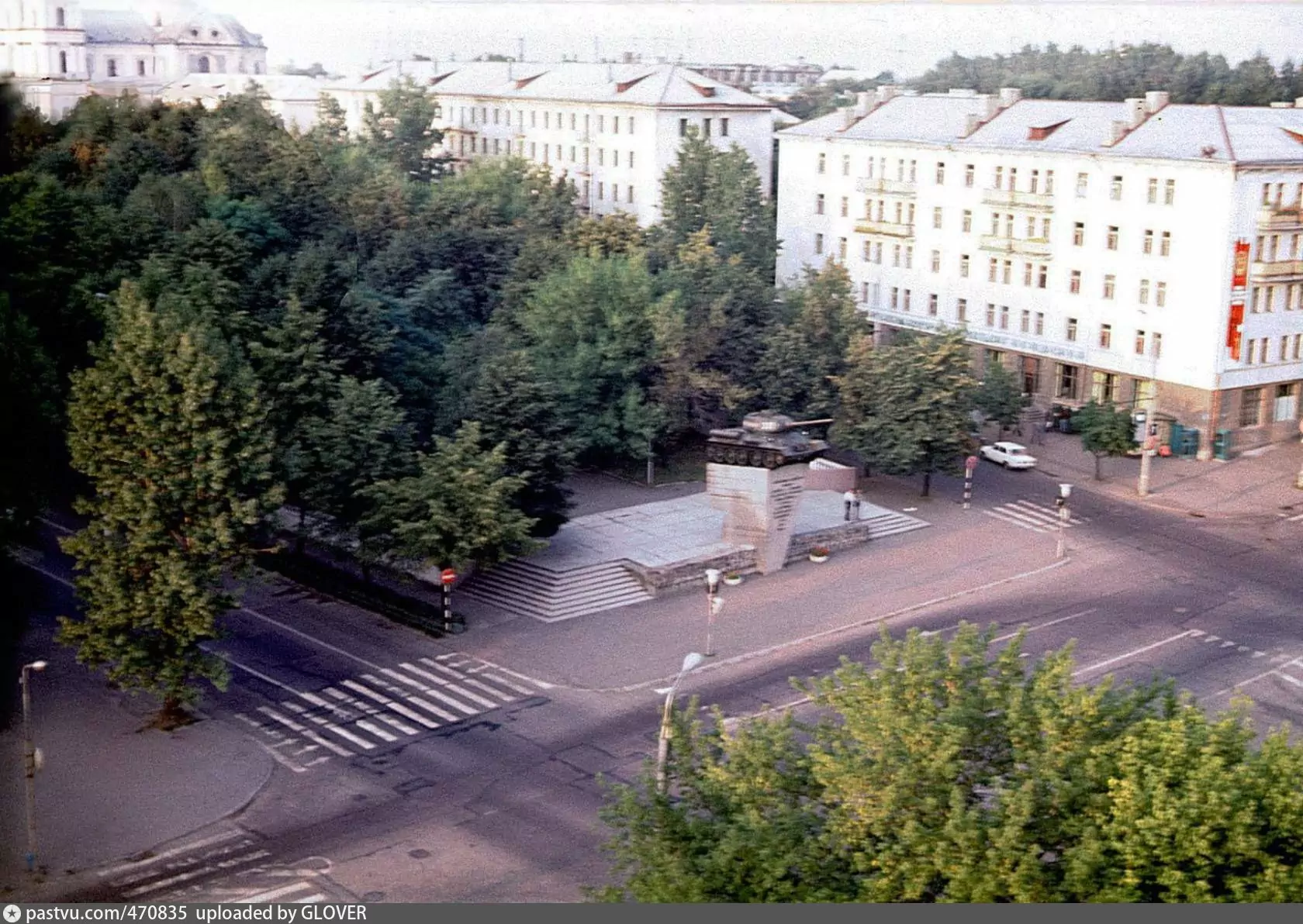 Карта советская площадь гродно