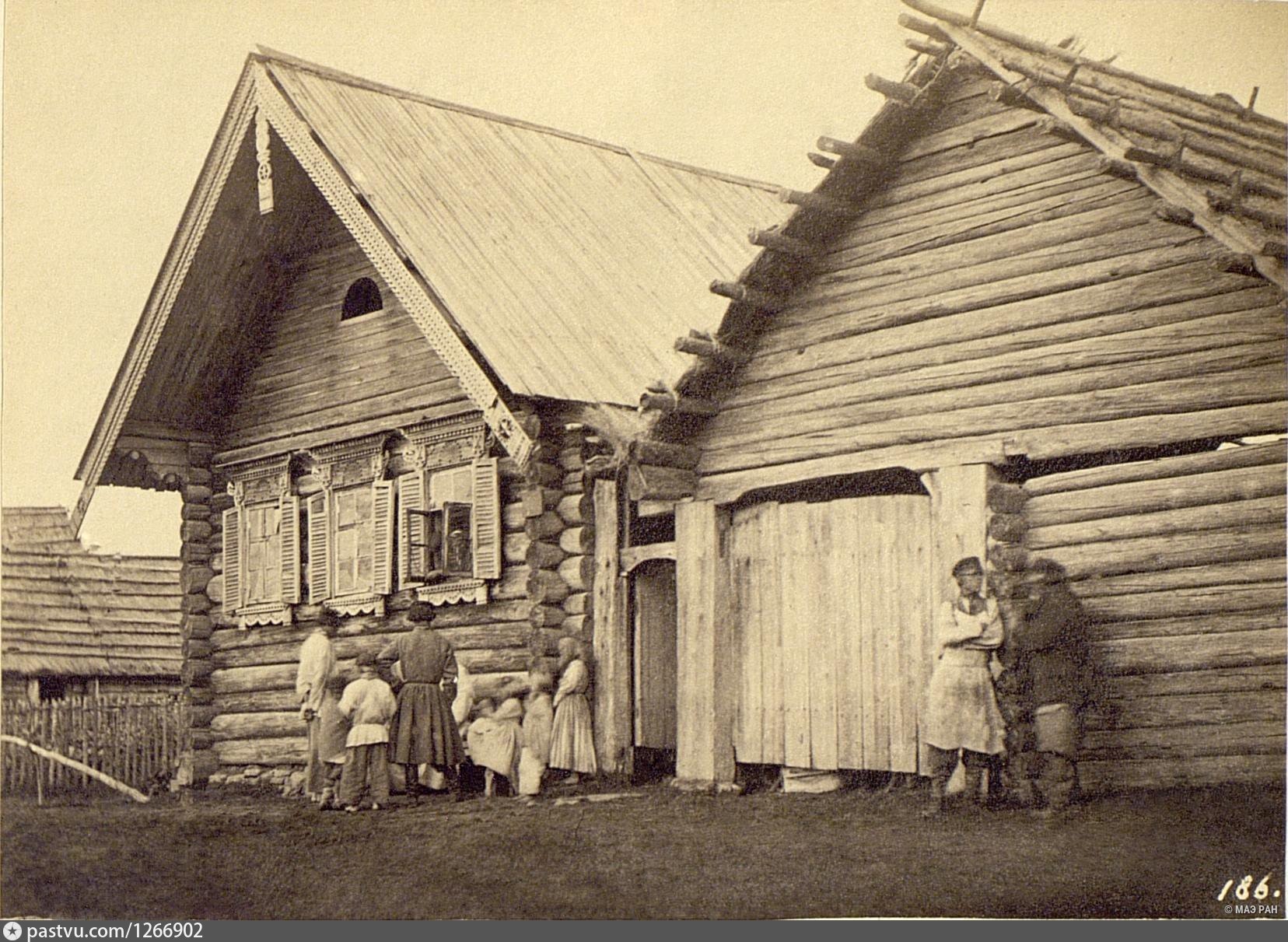 Крестьянская изба 19 века Тамбовской губернии