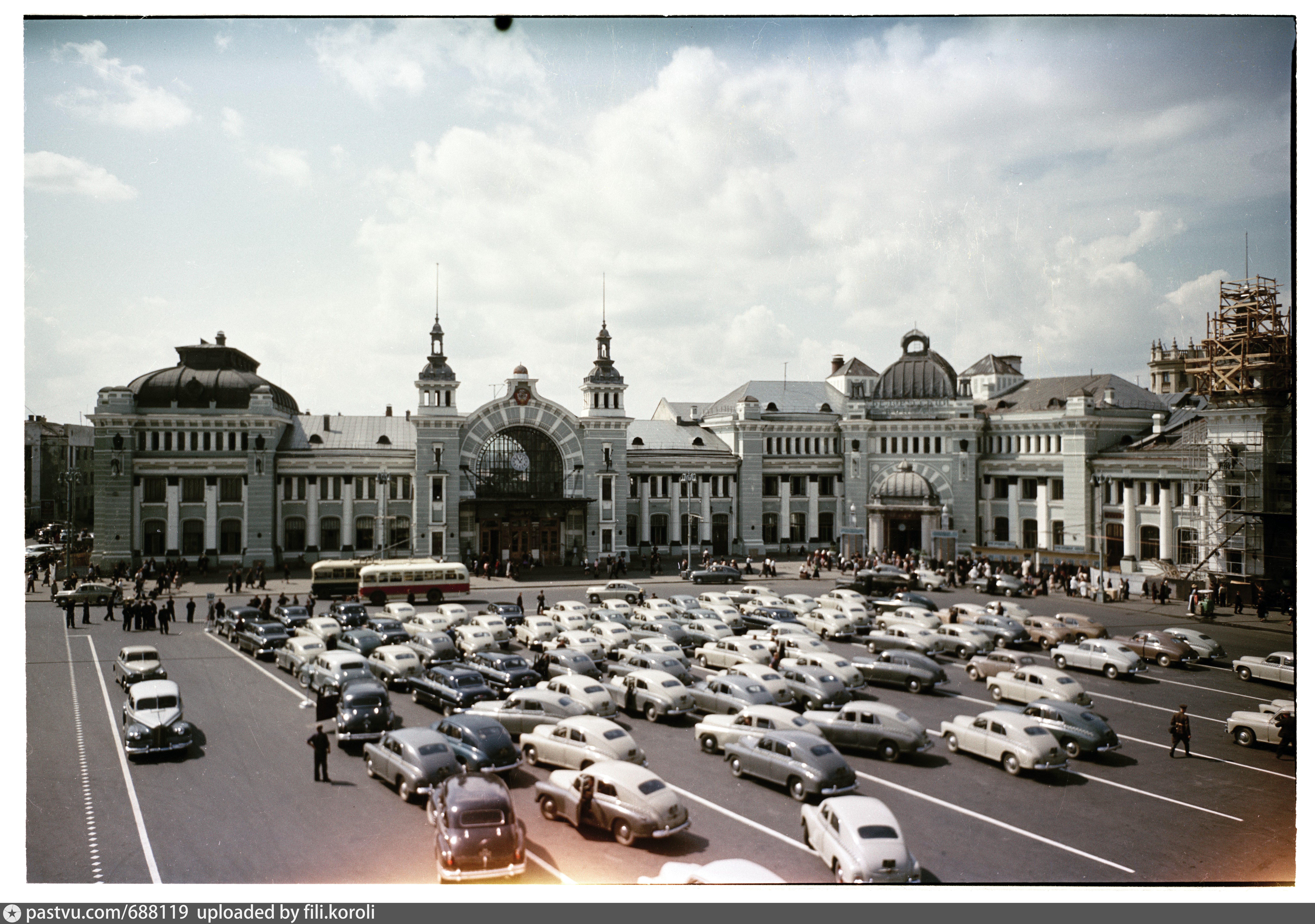 Белорусский вокзал 1960