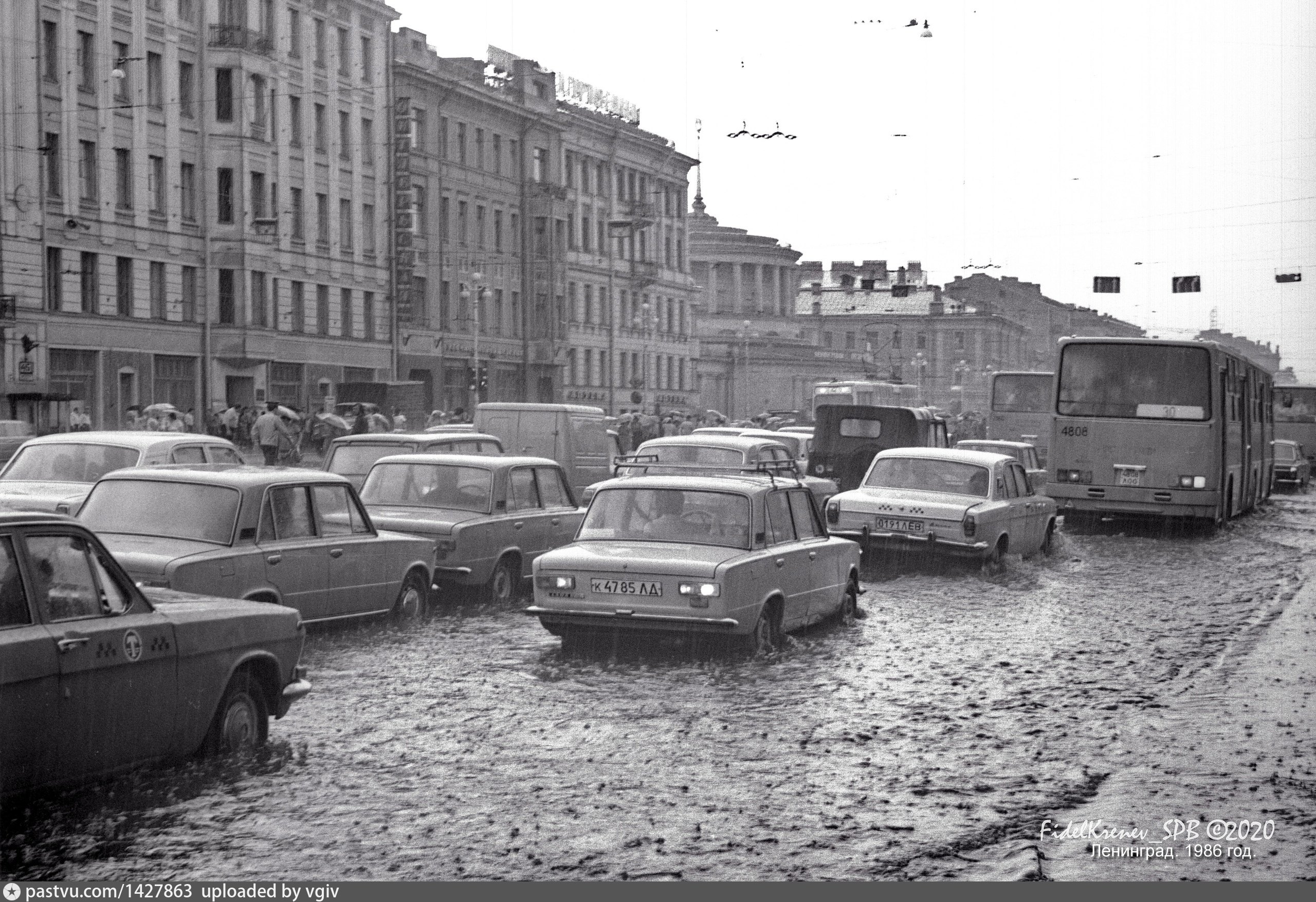 москва в 1986 году