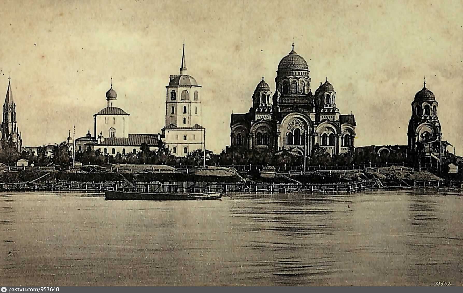 Казанский кафедральный собор Иркутск в 19 веке