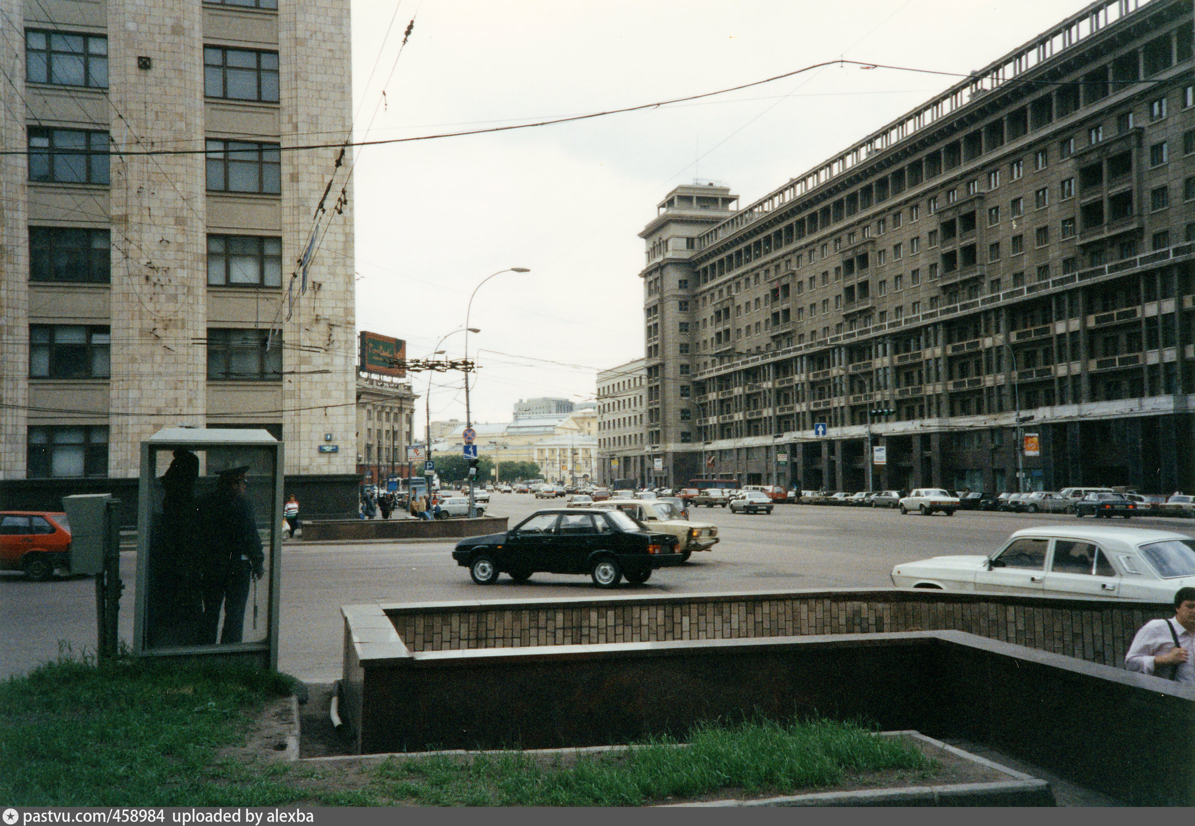 Москва улица Охотный ряд 1960 год
