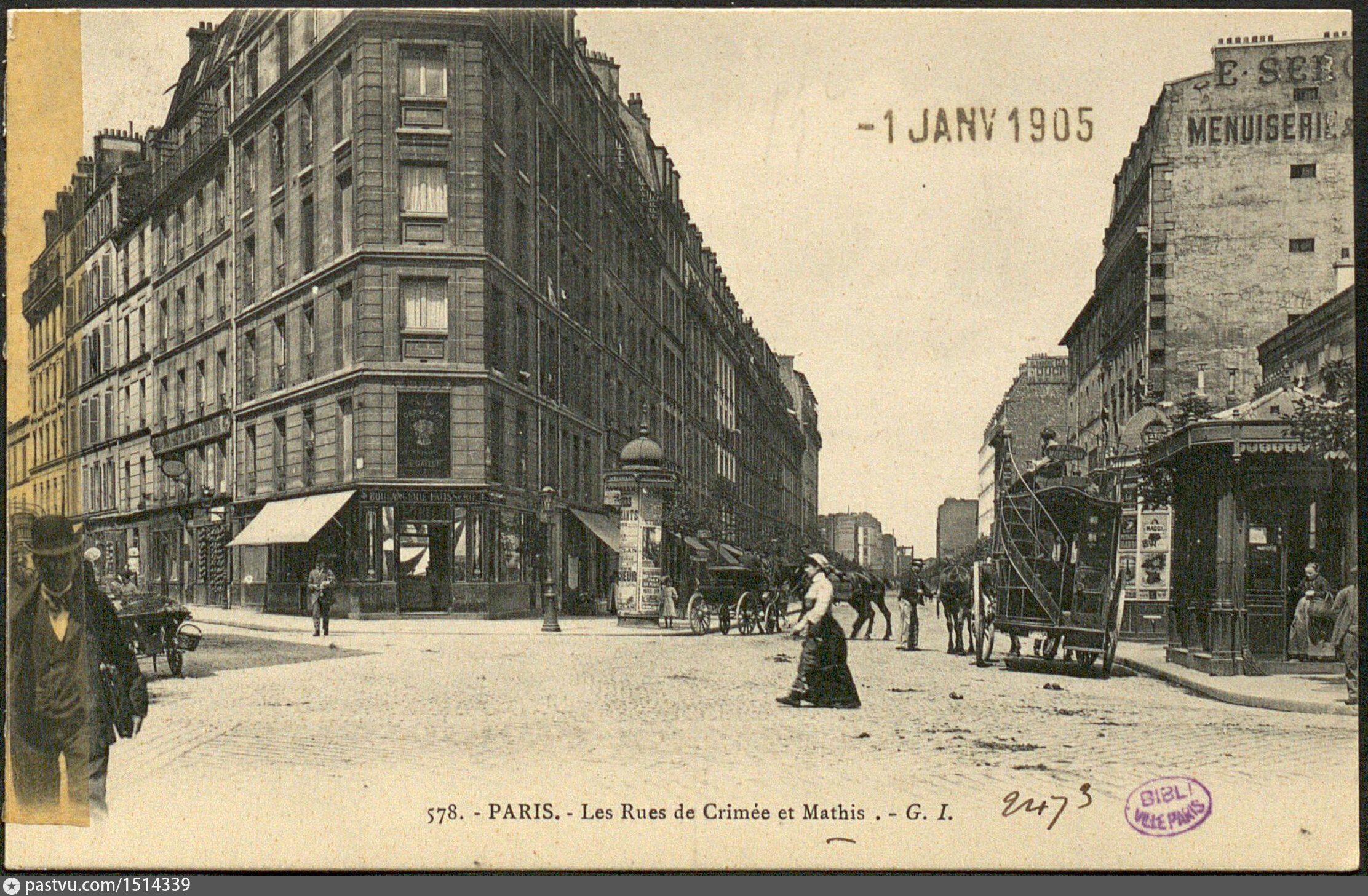 Les Rues de Crimée et Mathis