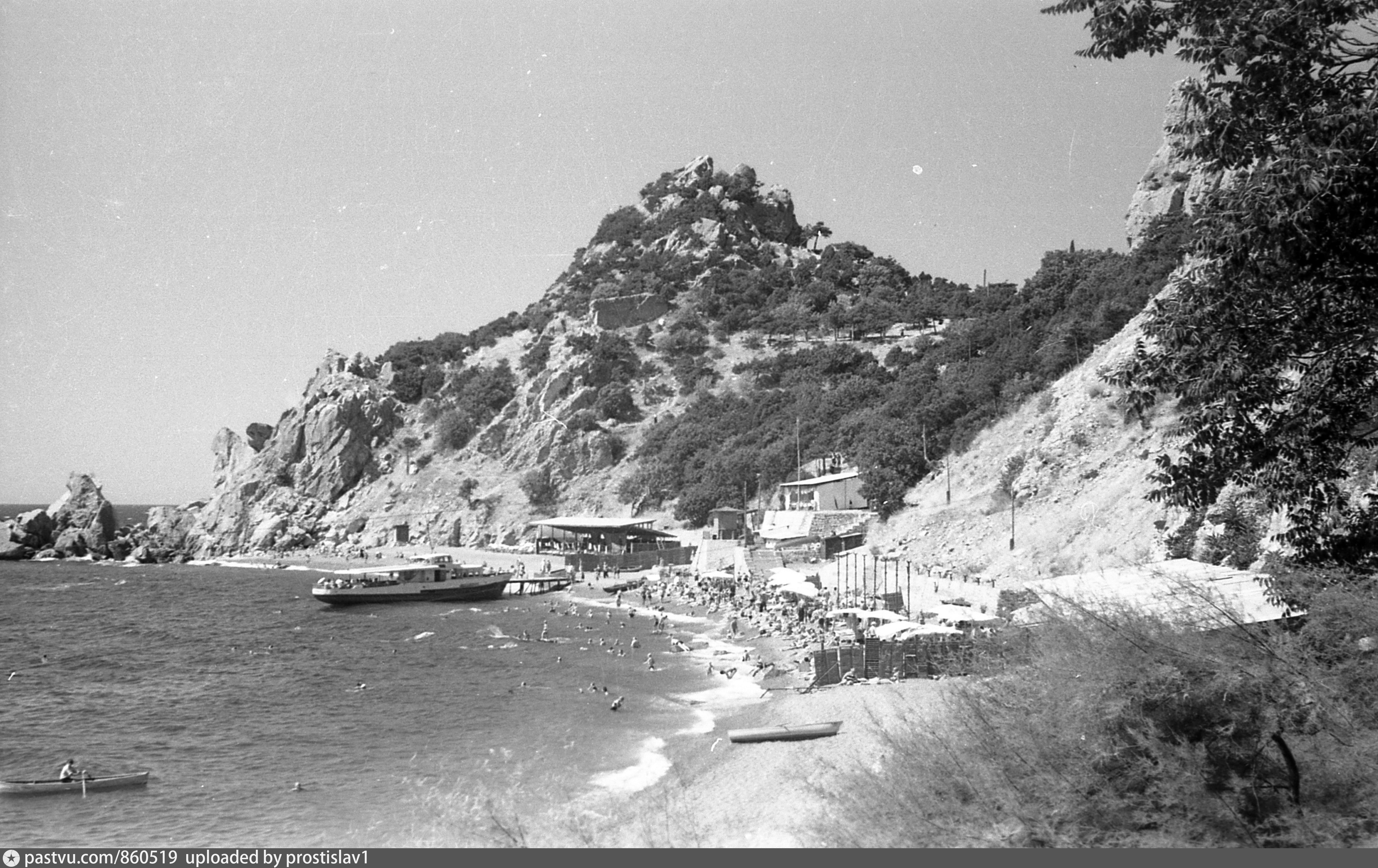 Крым Симеиз 1934 мужской пляж