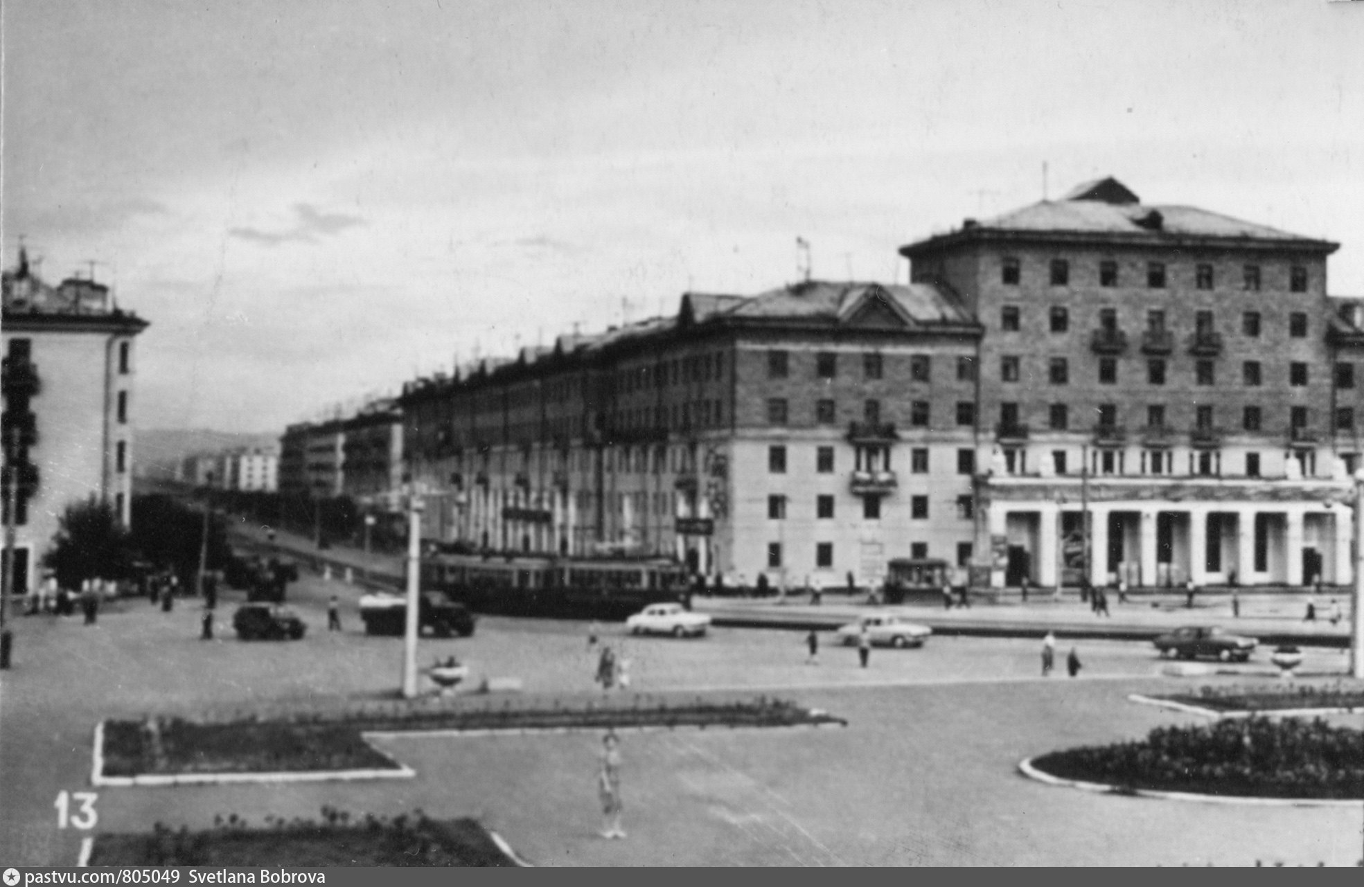 Кинотеатр Спутник в 1960