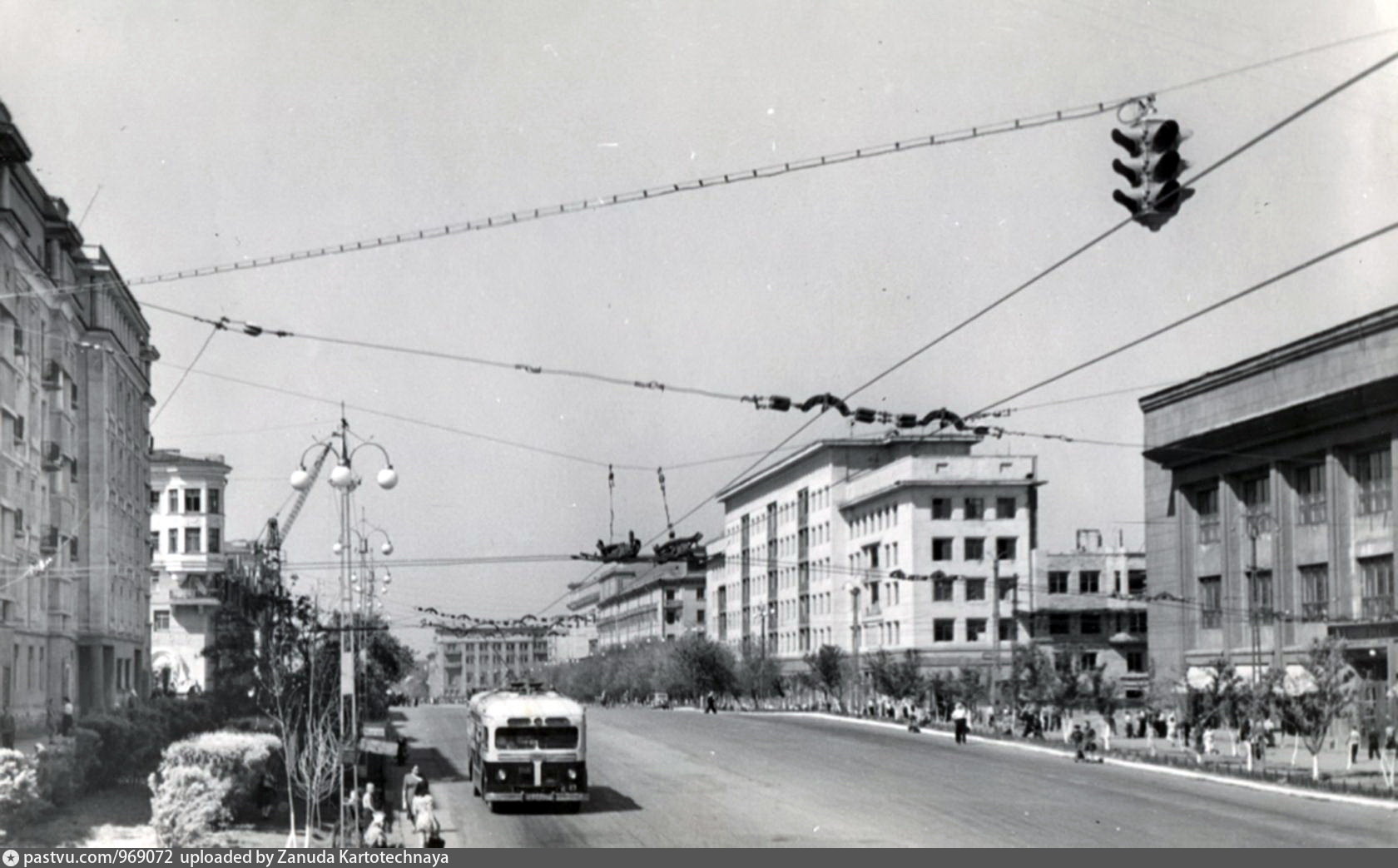 Проспект Ленина Челябинск 1950
