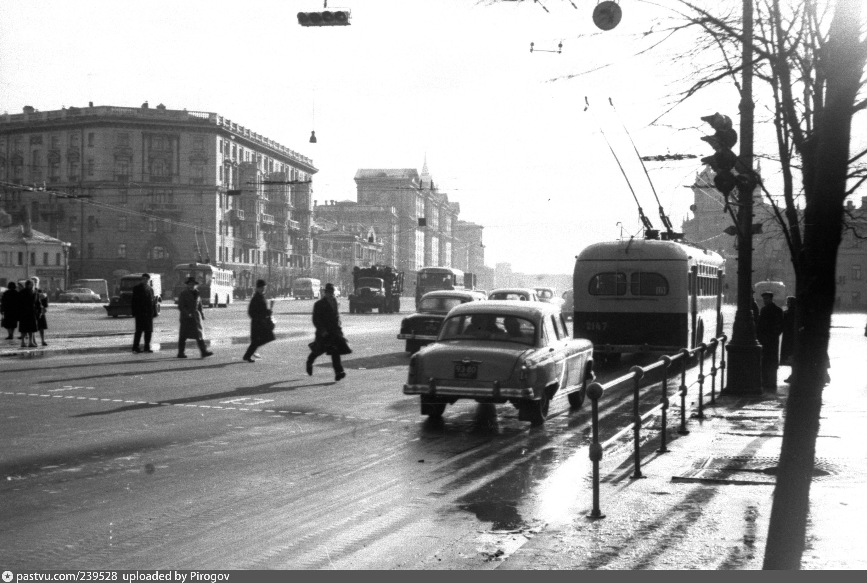 площадь восстания 1960 год