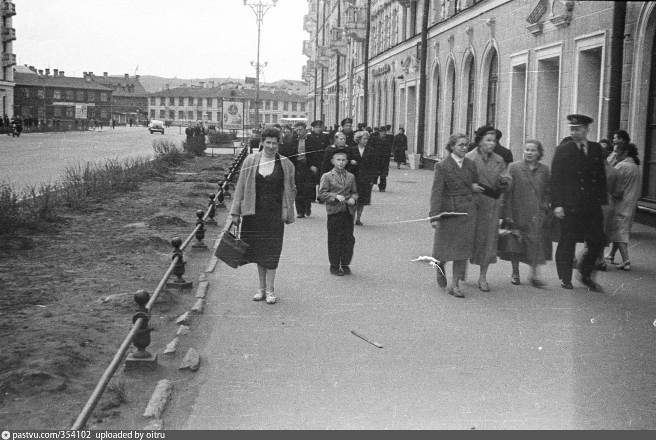 Петрозаводск в 50-е годы