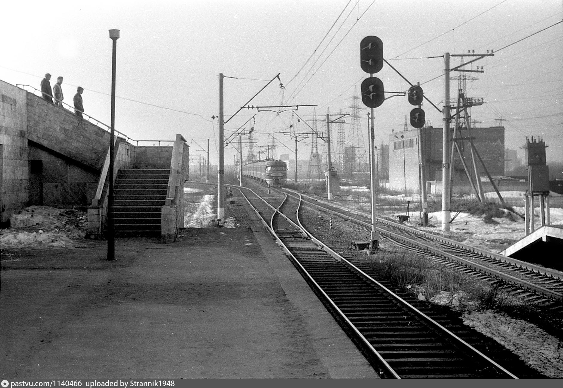 Железнодорожная станция Девяткино - Retro photos