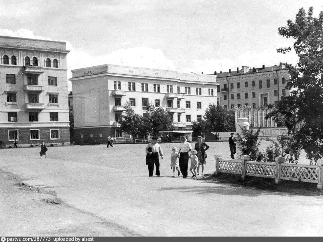 Старые фото иваново площадь пушкина