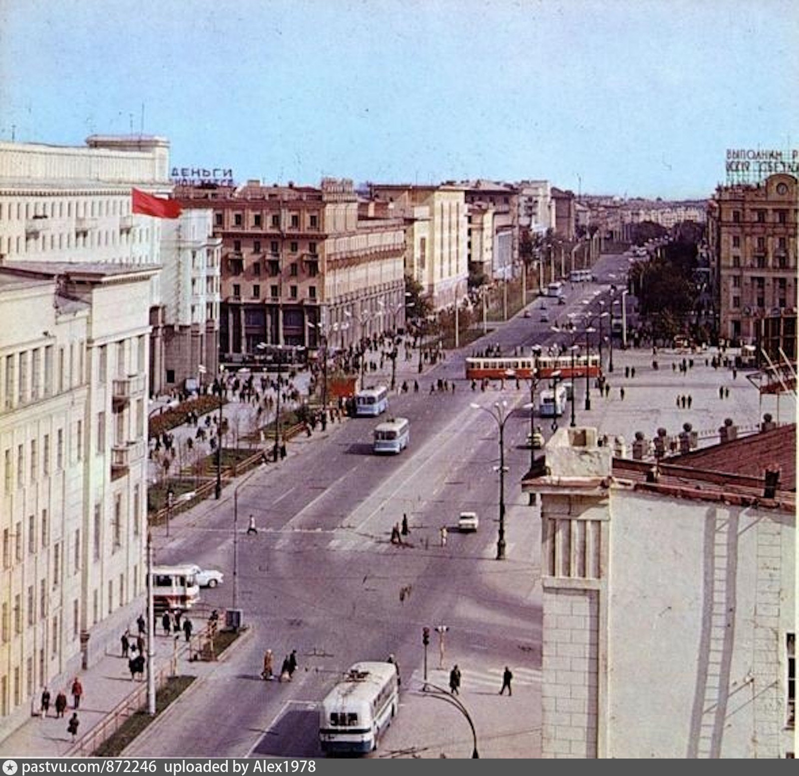 Челябинск 1960 г площадь революции