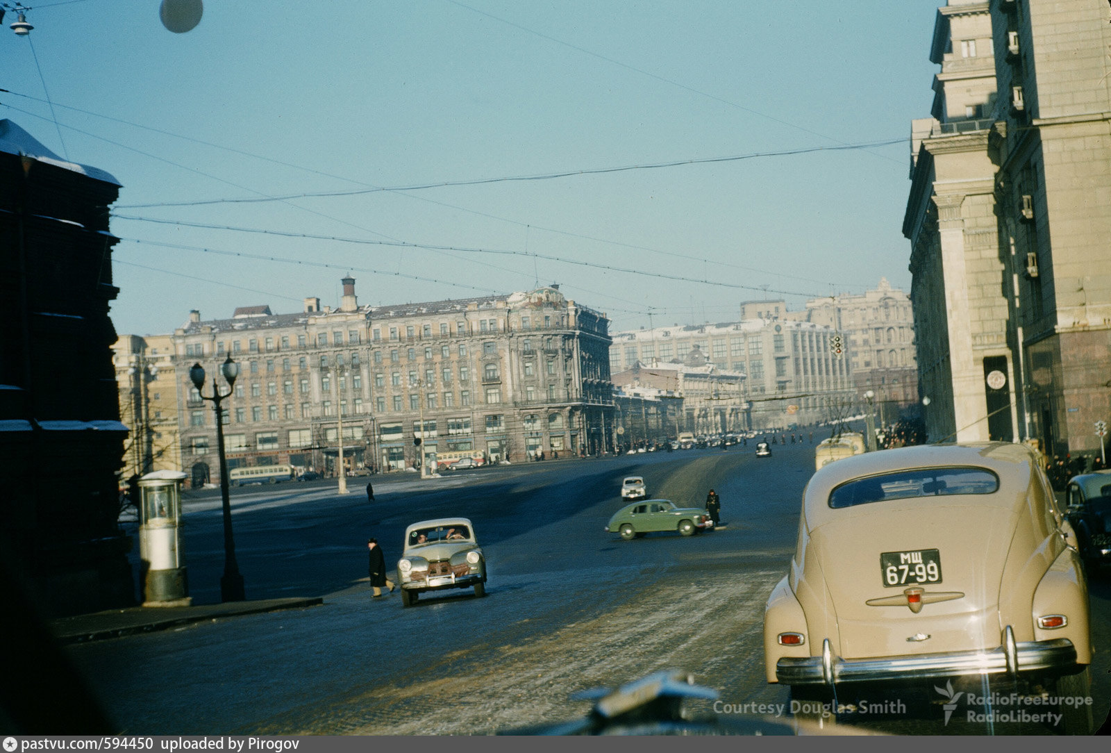 Улицы москвы ретро