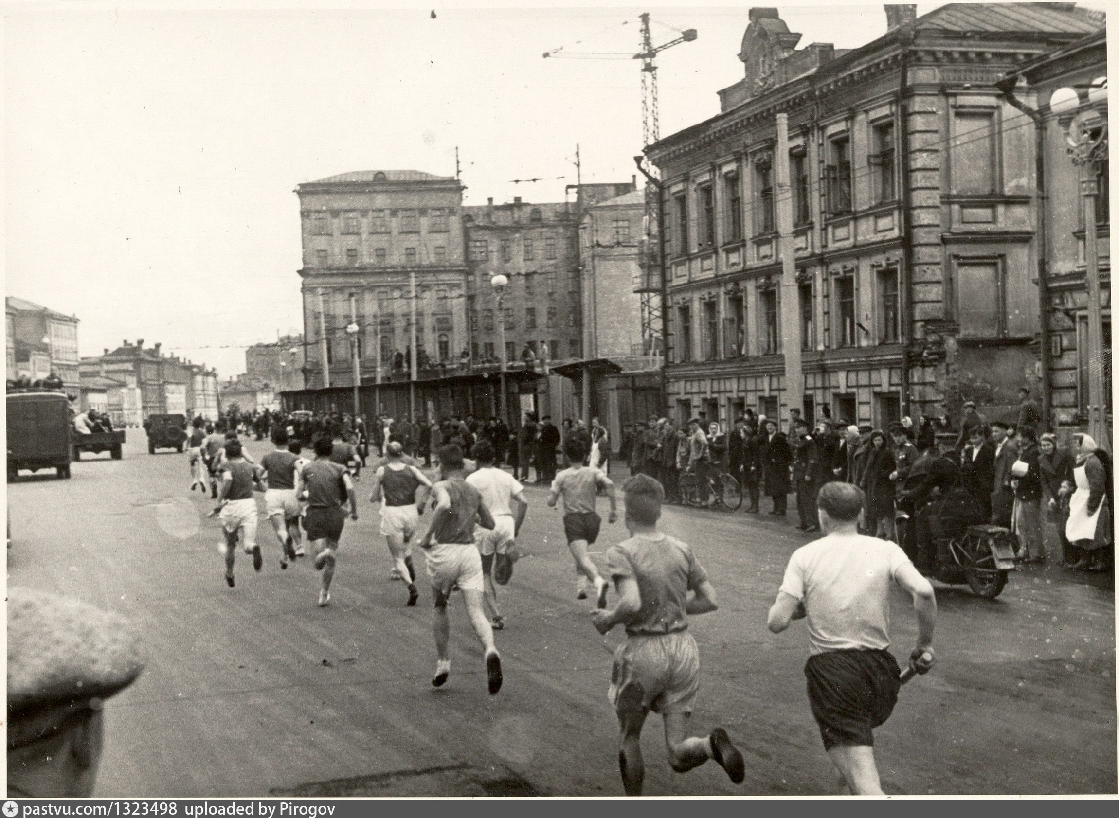 Послевоенная москва фото