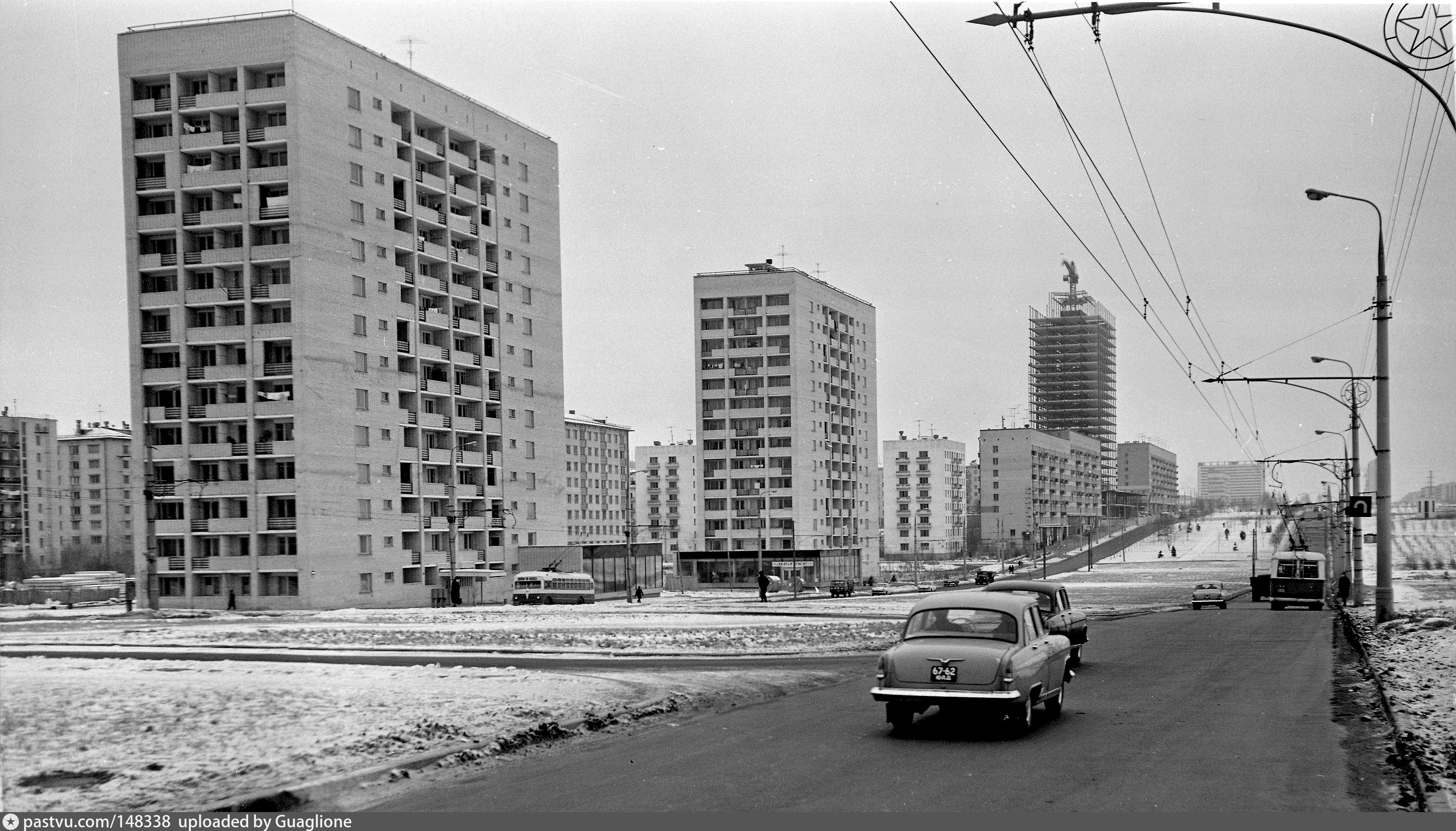 Проспект Вернадского в 60е