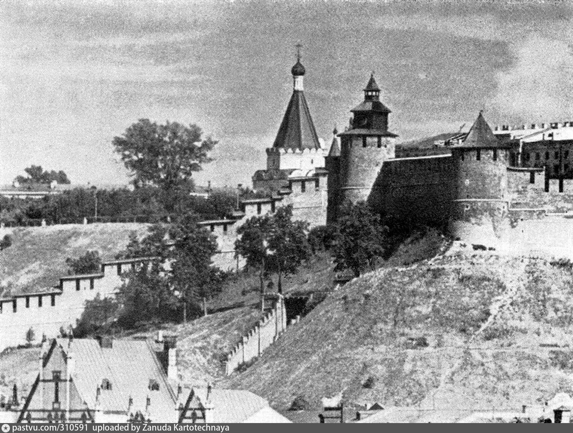 Древний Кремль Нижнего Новгорода