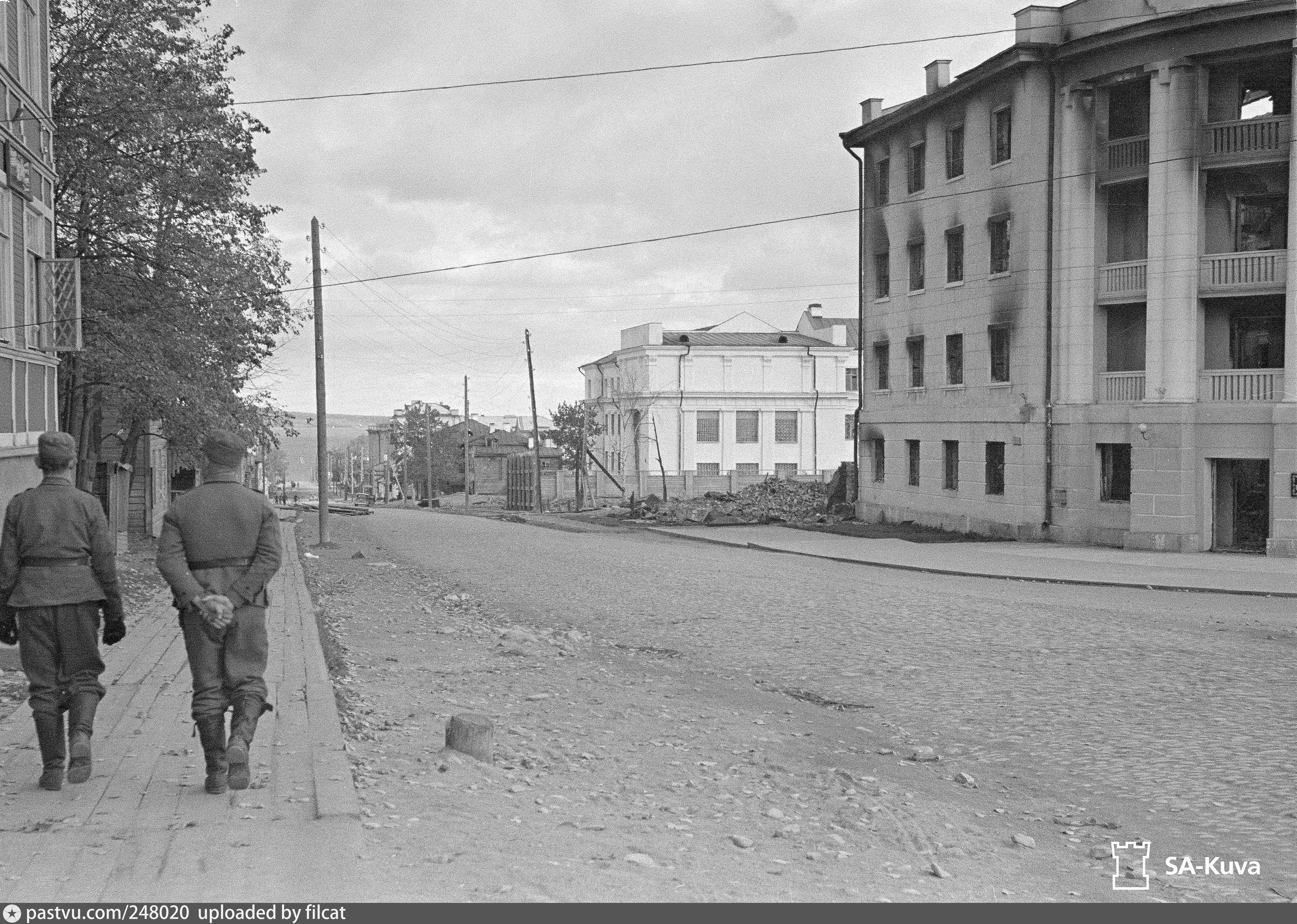 Петрозаводск в годы войны 1941