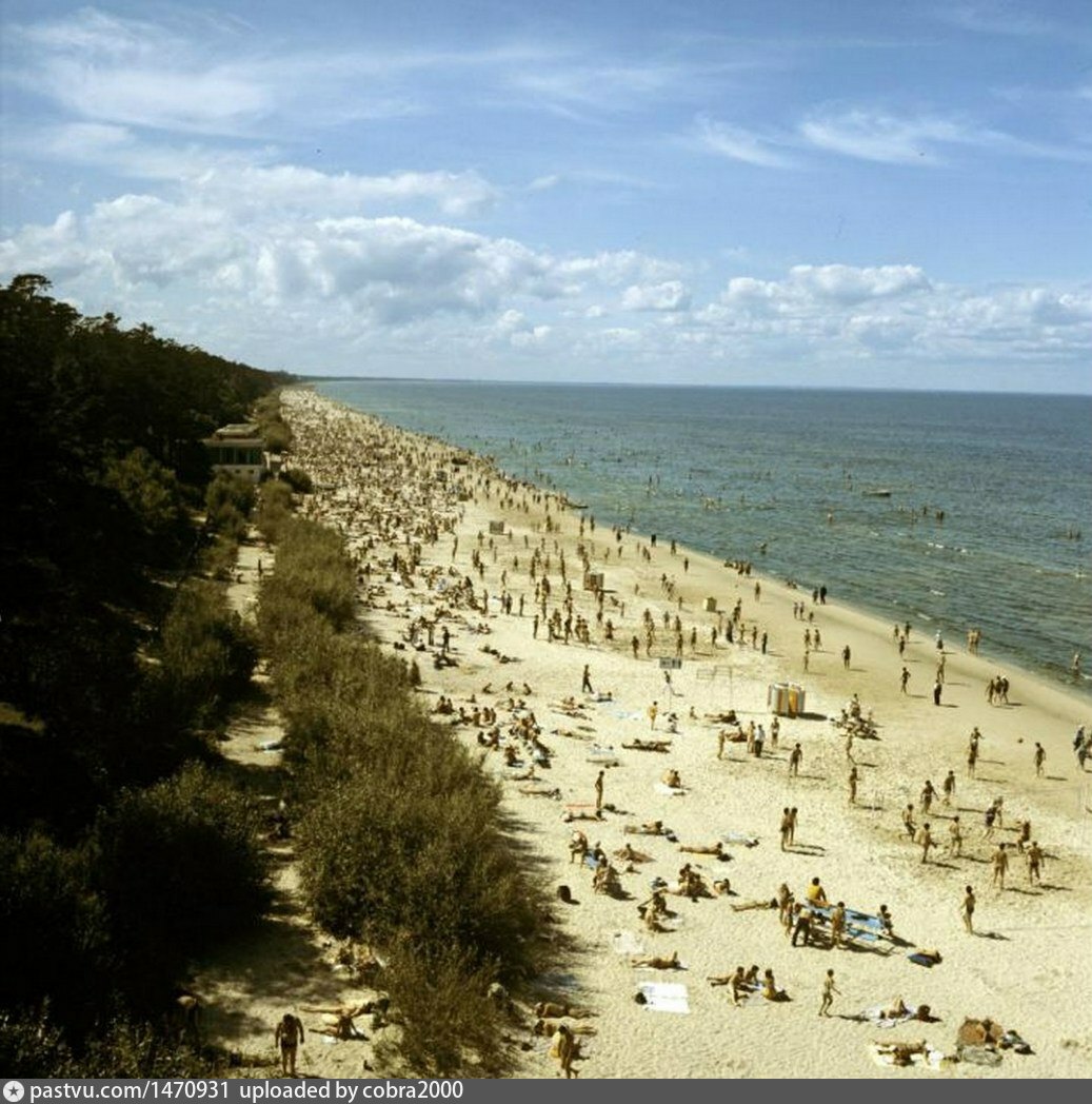 пляжи латвии