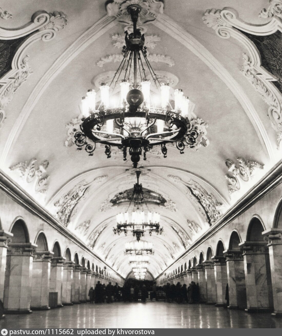Старые станции метро москвы фото