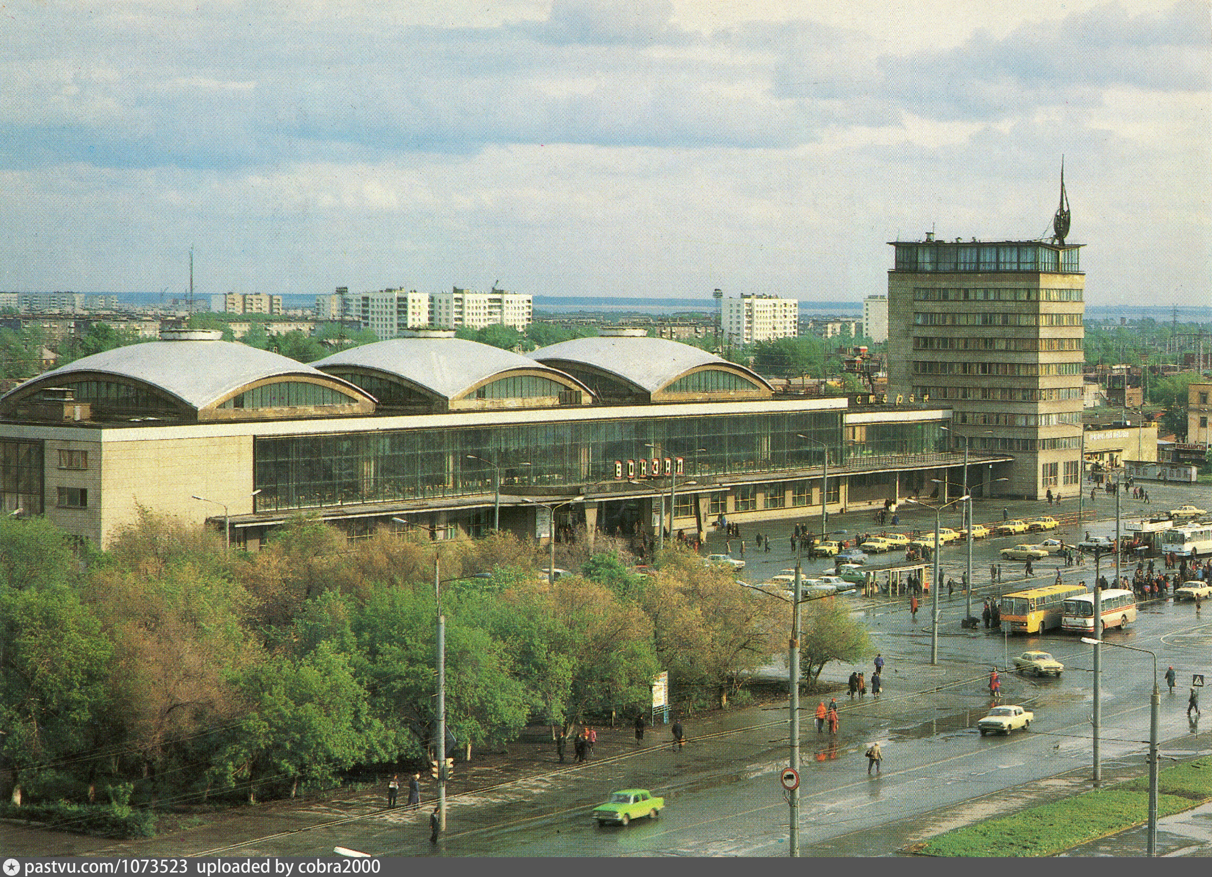 Железнодорожный вокзал Челябинск, Челябинск 1980 год
