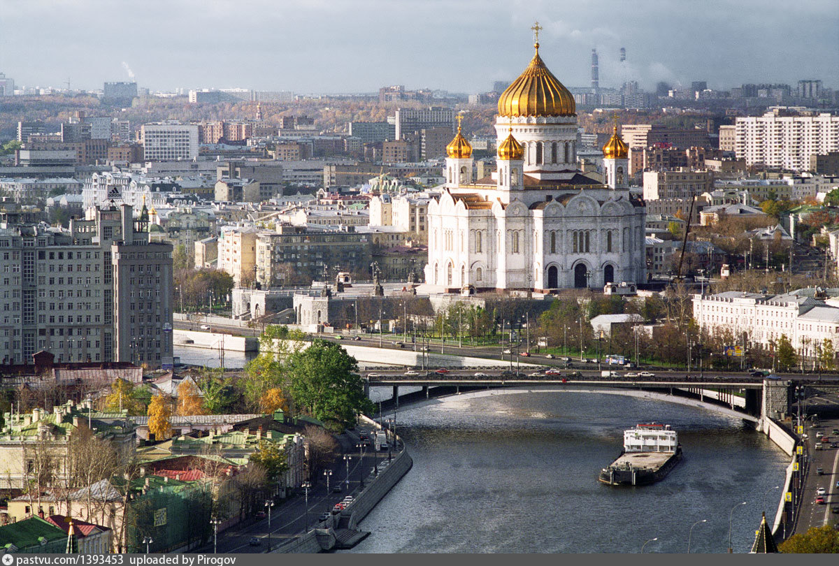 Храм Христа Спасителя Москва Западный фасад