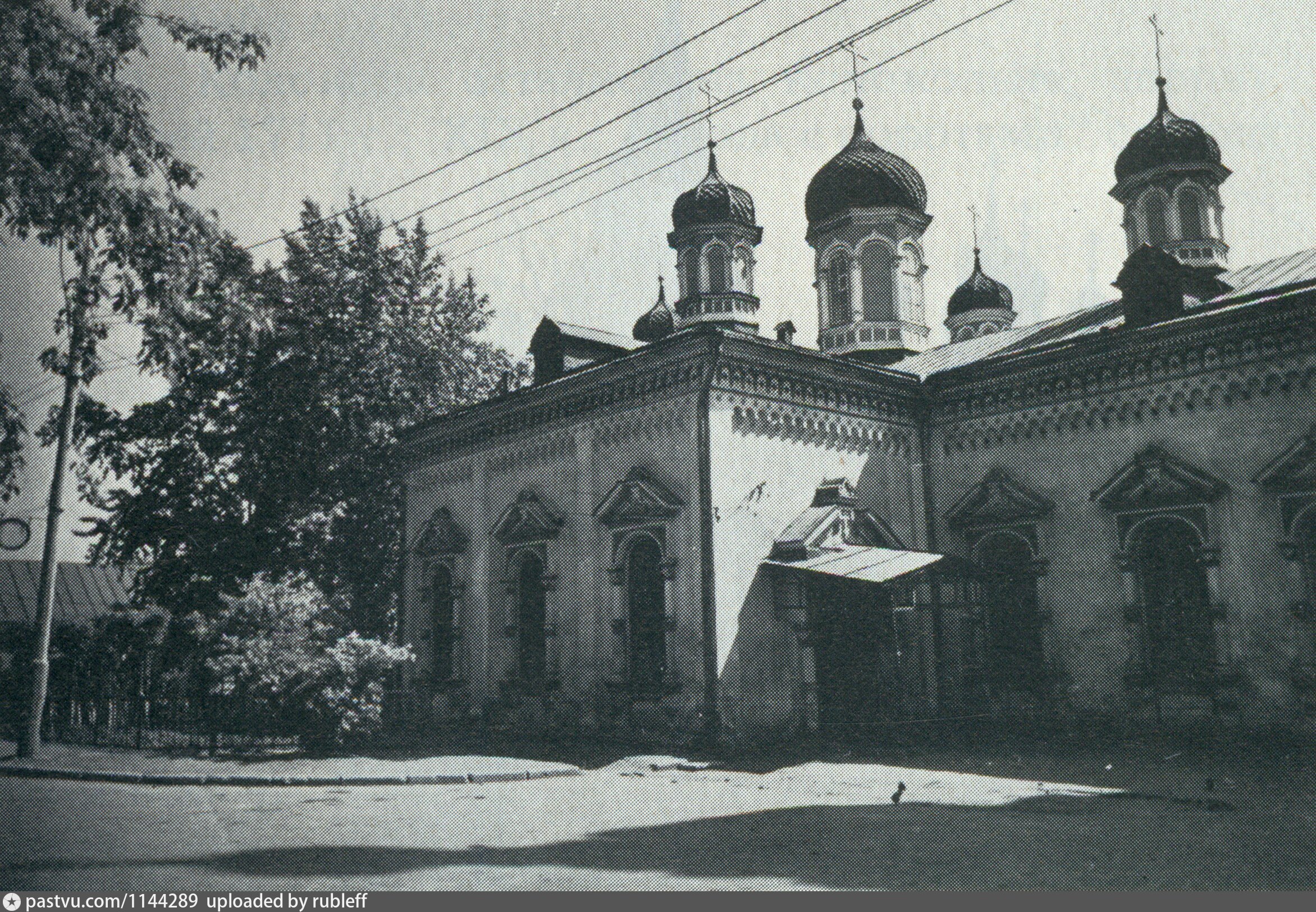 Церковь Николая Чудотворца на Рогожском кладбище - Retro photos