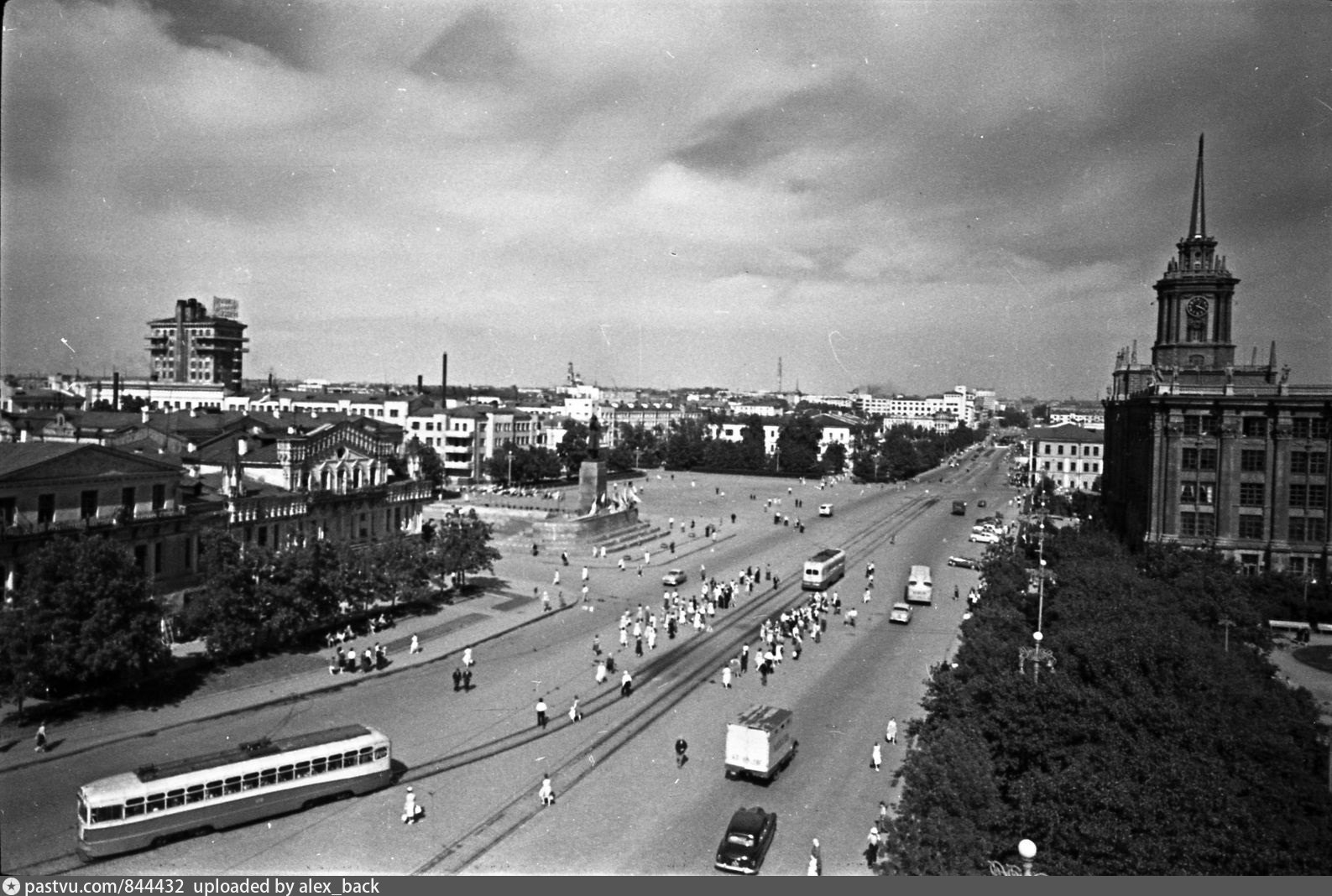 Екатеринбург Свердловск, площадь 1905 года.