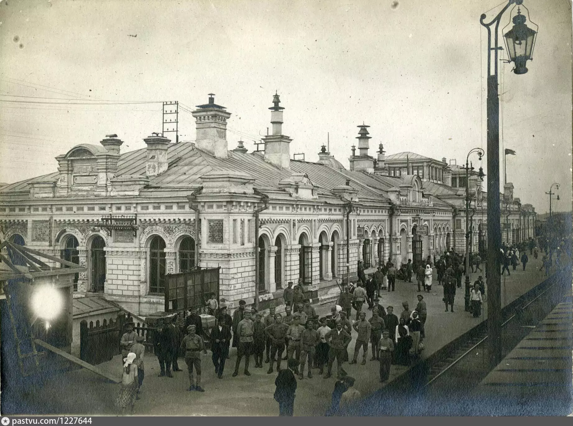 старый жд вокзал омск