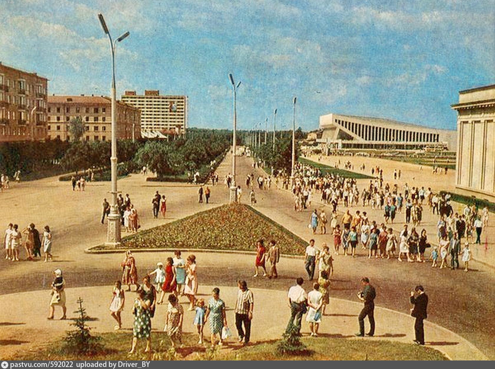 Минск пл. Ленина 1960