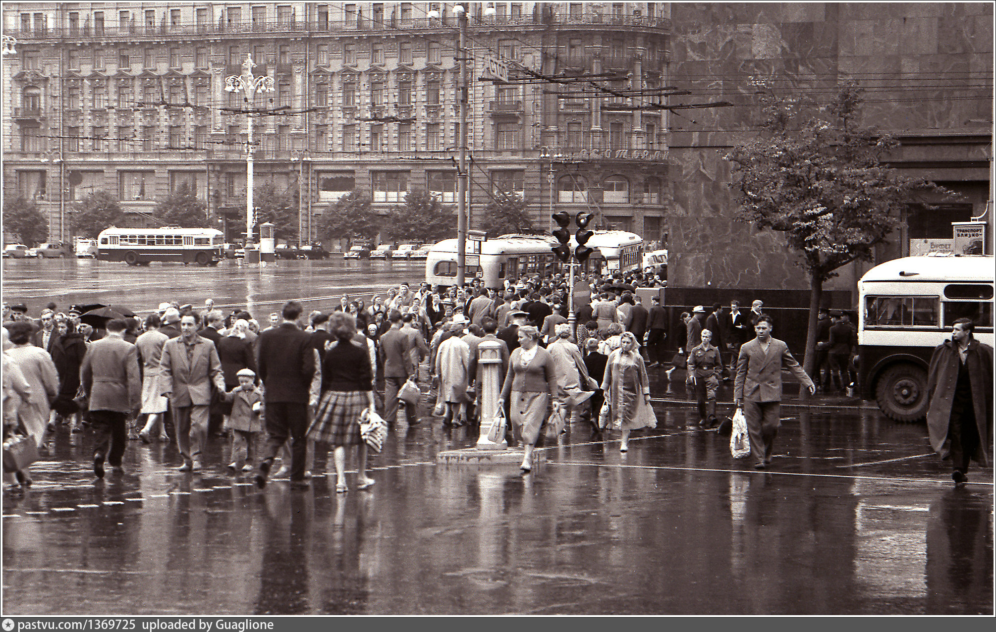 Манежная площадь Москва 1961