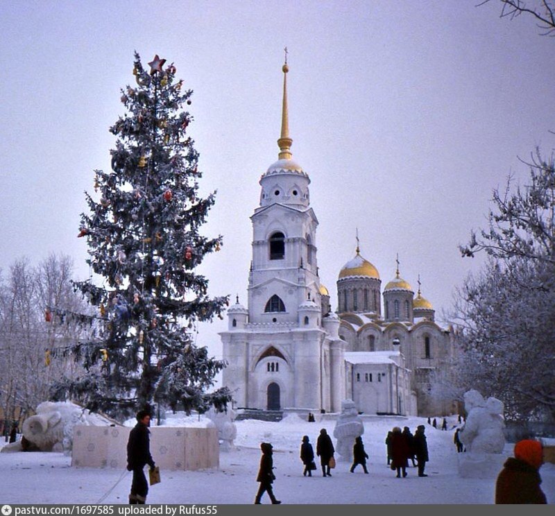 Свято Успенский кафедральный собор Владимир зима