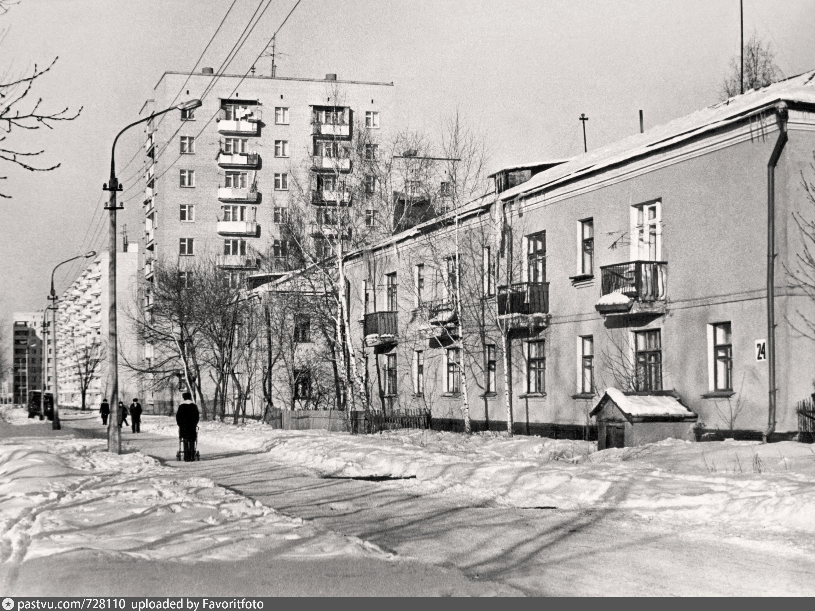 москва федоскинская улица старые