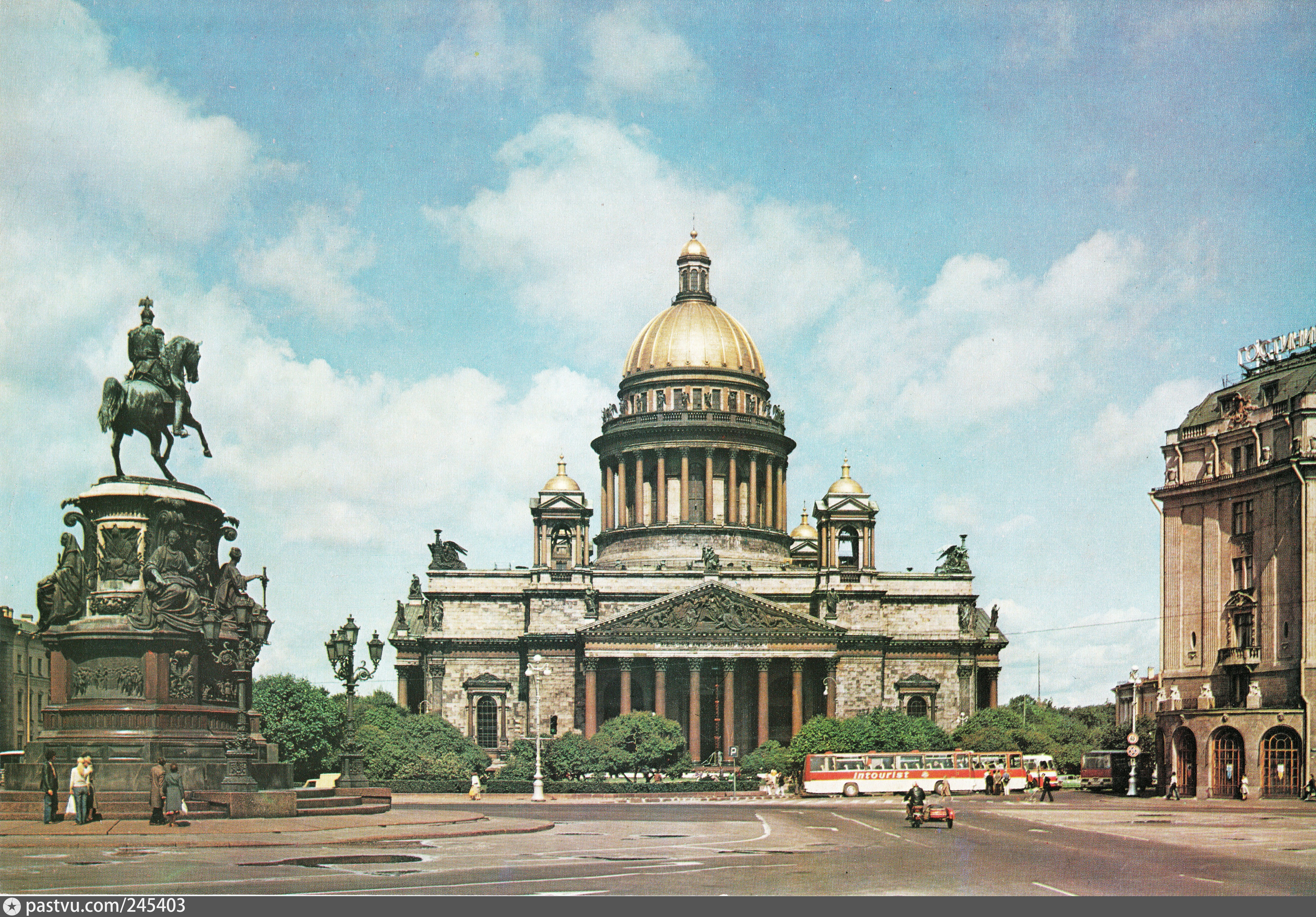 Исаакиевский собор в Санкт-Петербурге 19 век