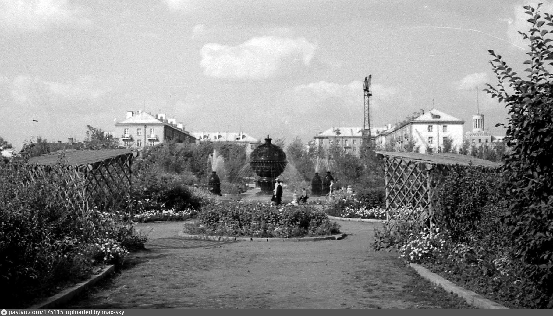 Омск город-сад 1967