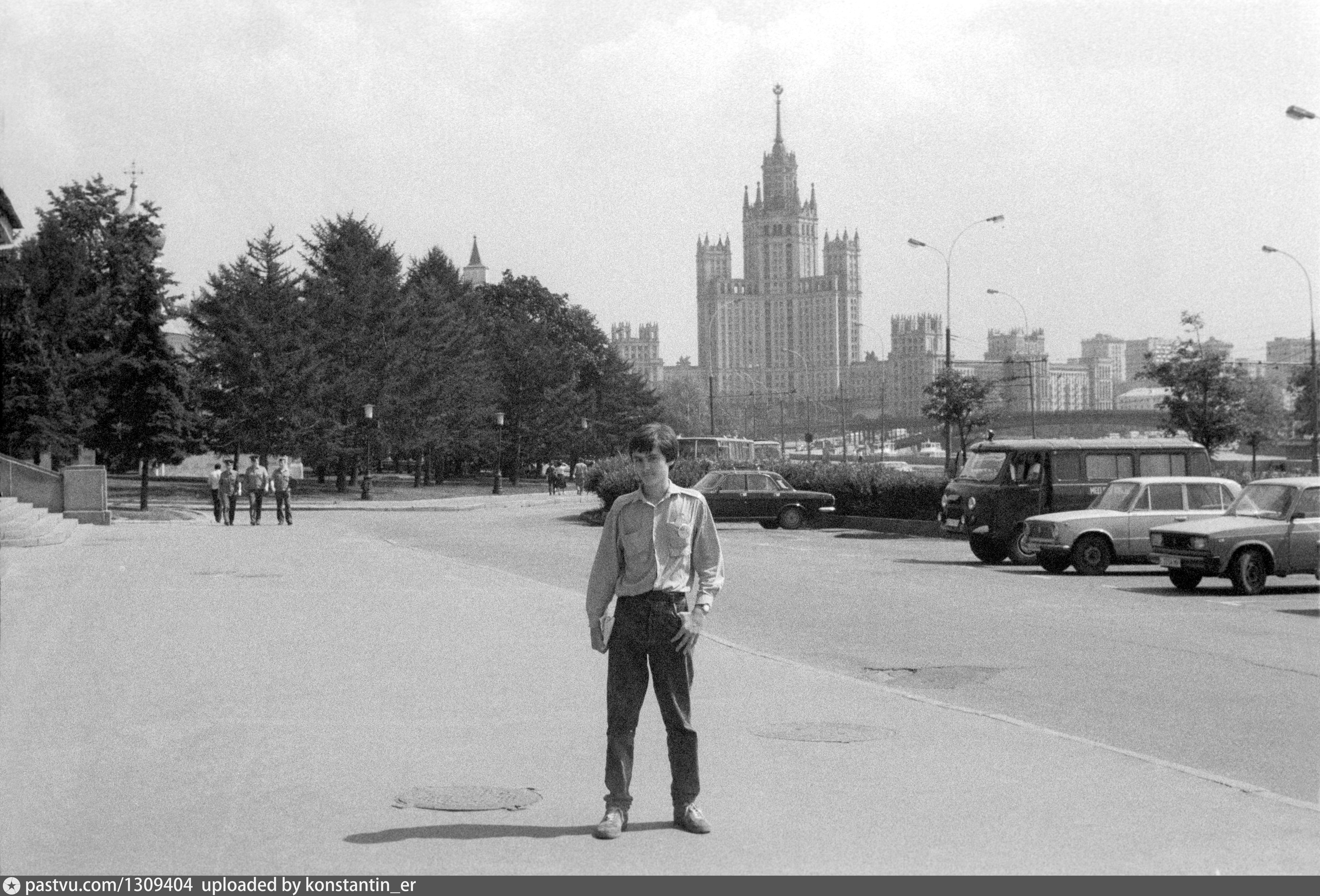 москва в 1980 1990