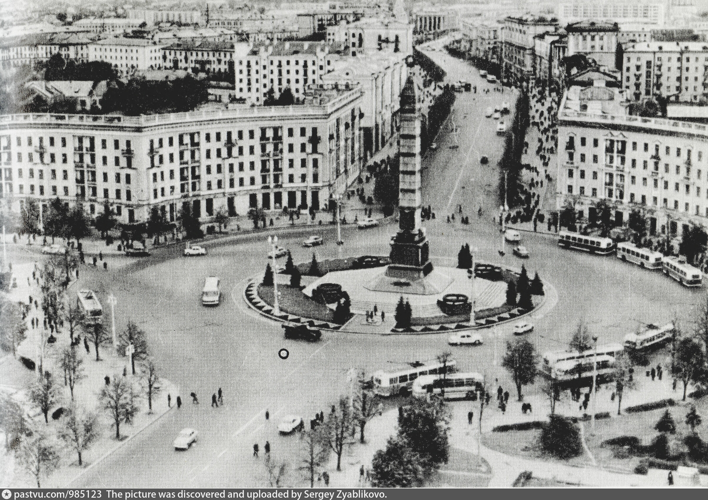 Минск площадь Победы 1950