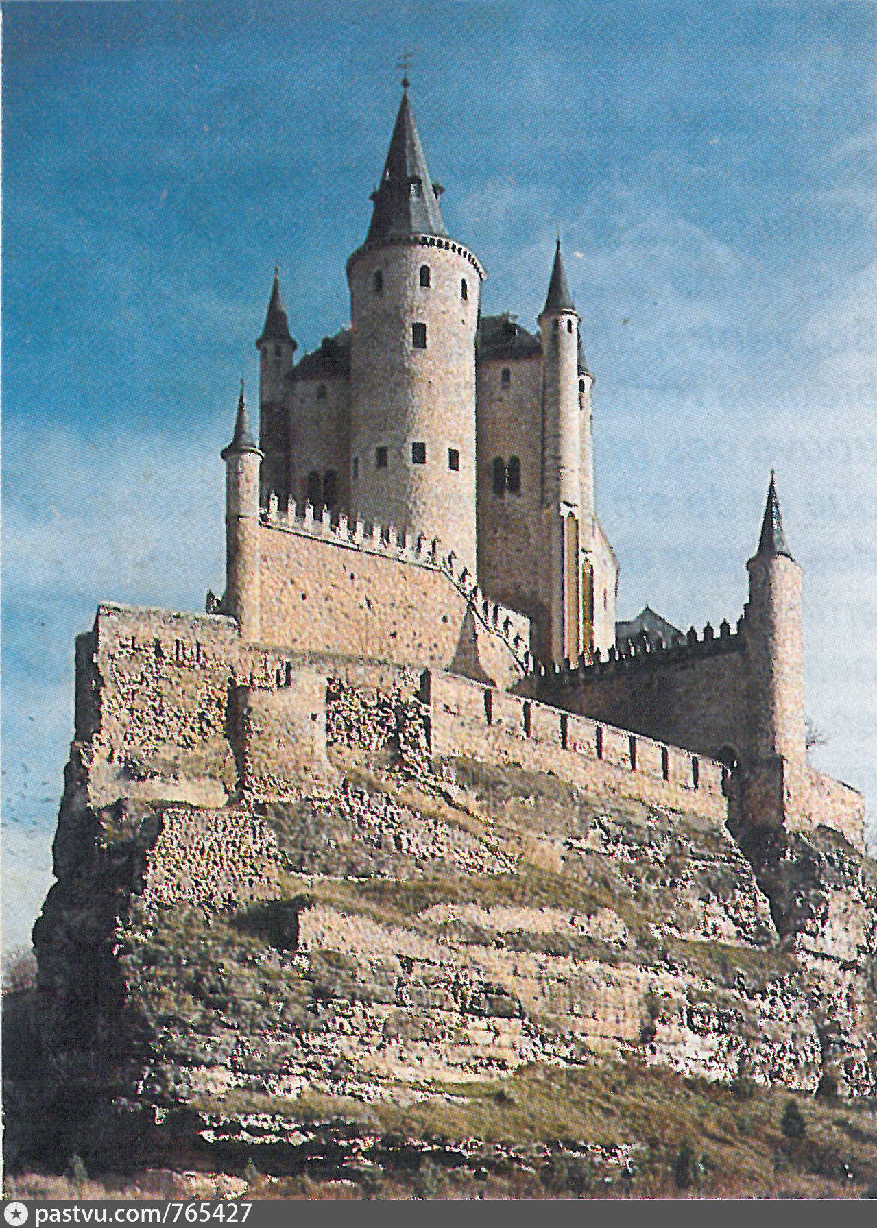 Замок Сеговия Алькасар Рыцарский замок