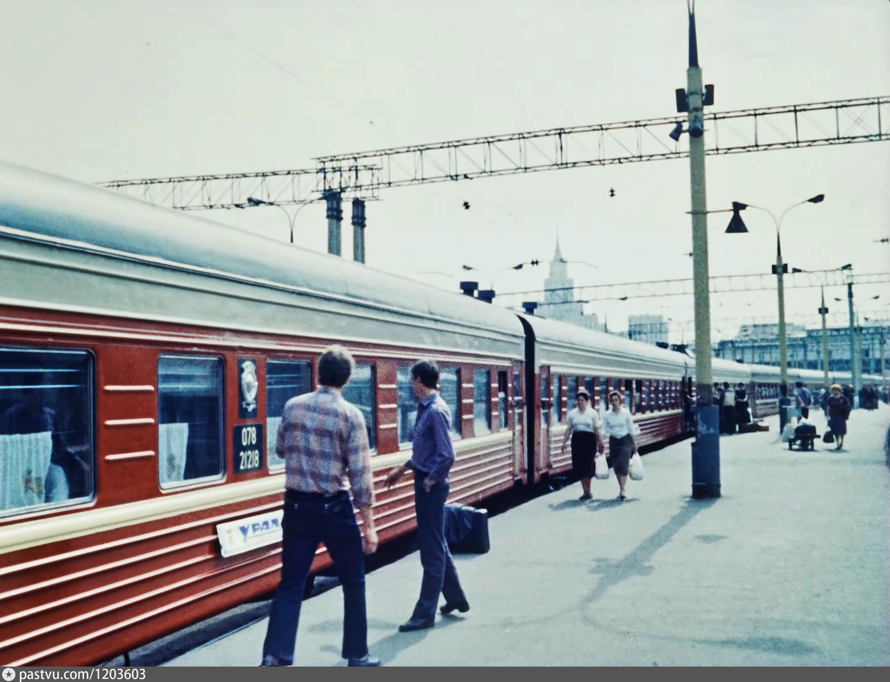 Казанский вокзал 1970