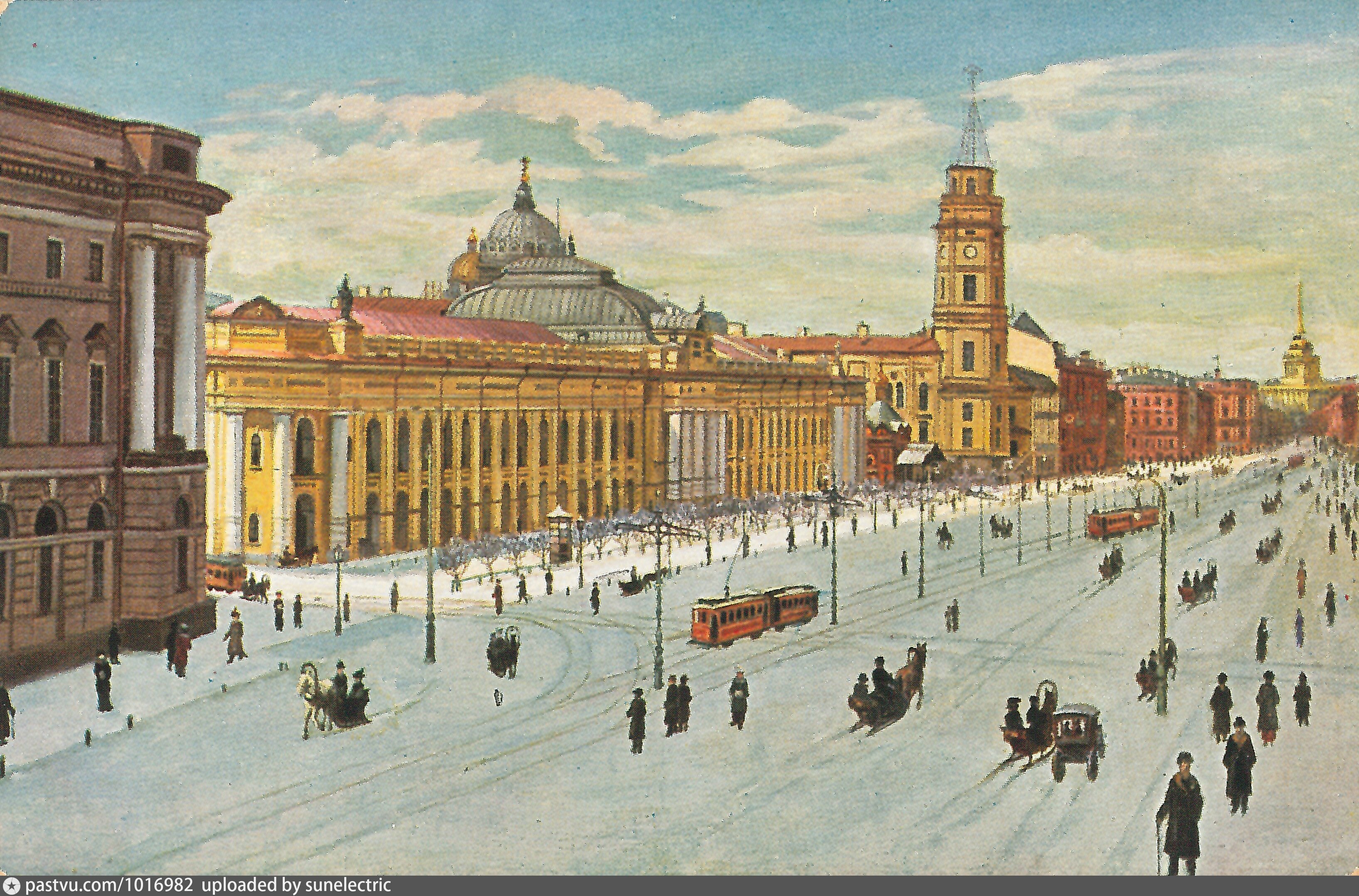Гостиный двор Санкт-Петербург 19 век