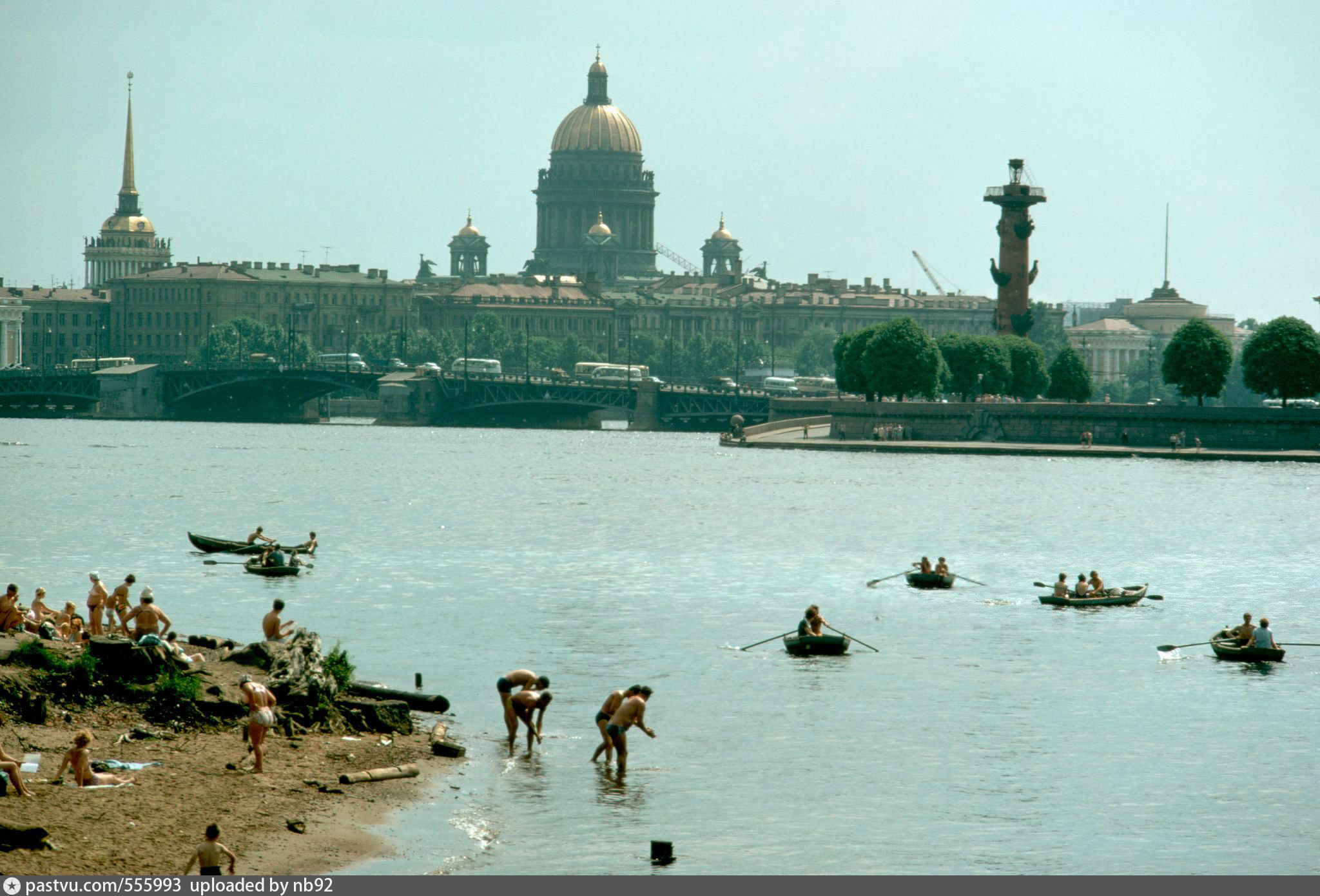 Ленинград река Нева СССР