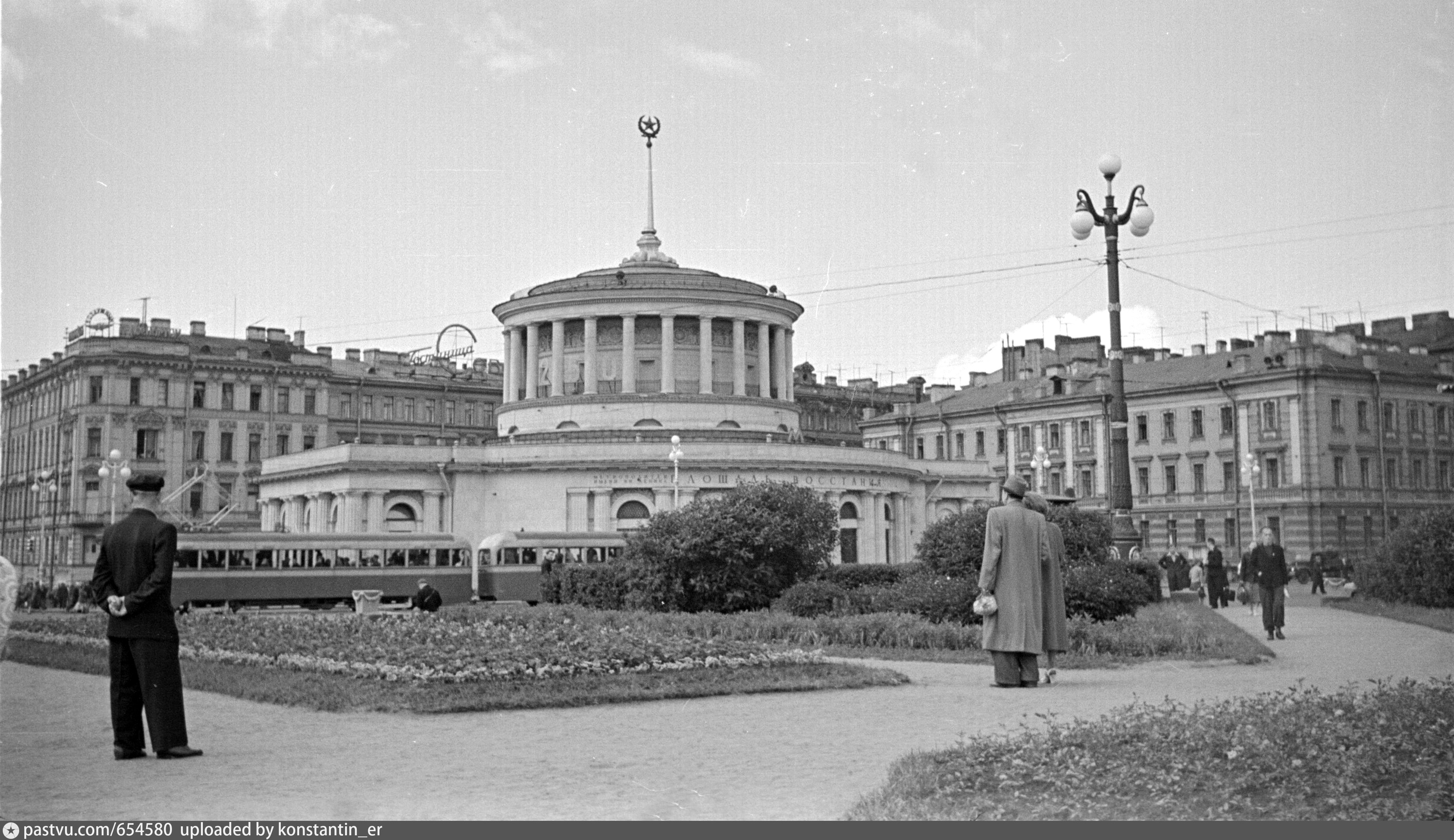 площадь восстания 1960 год