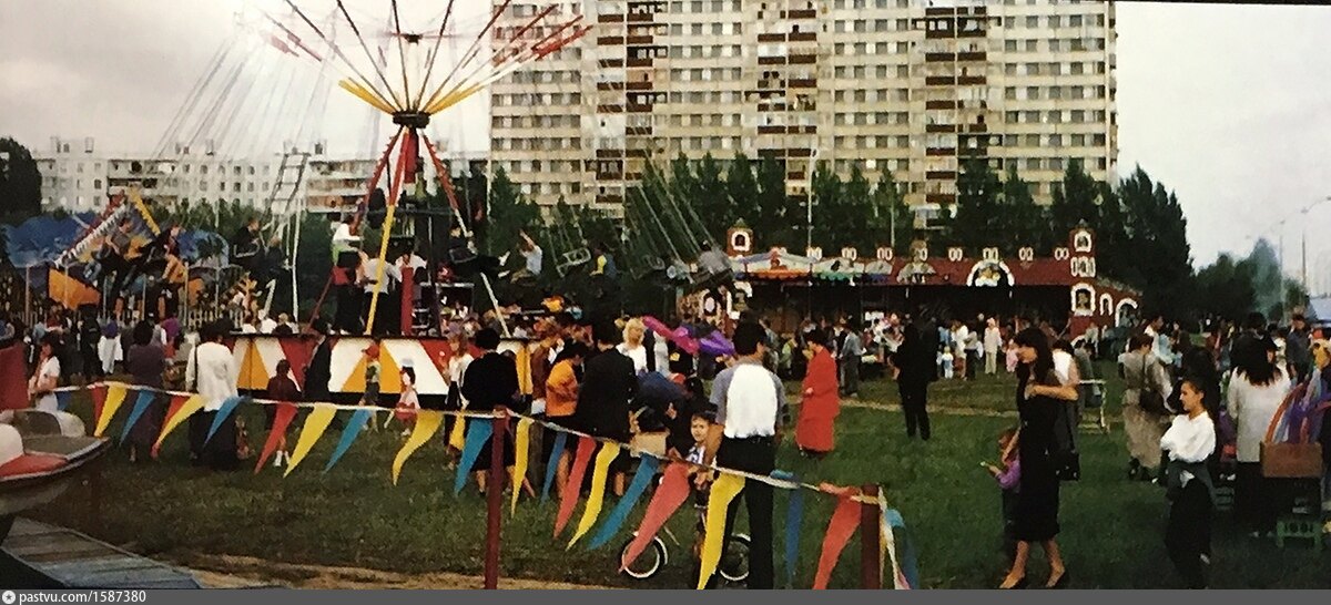 1996 День города праздник Новокосино