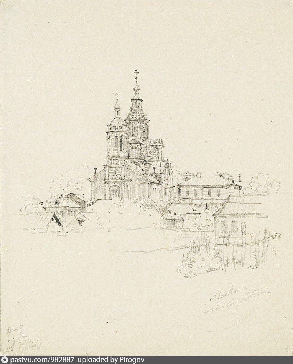 Церковь Иоанна воина в Москве план