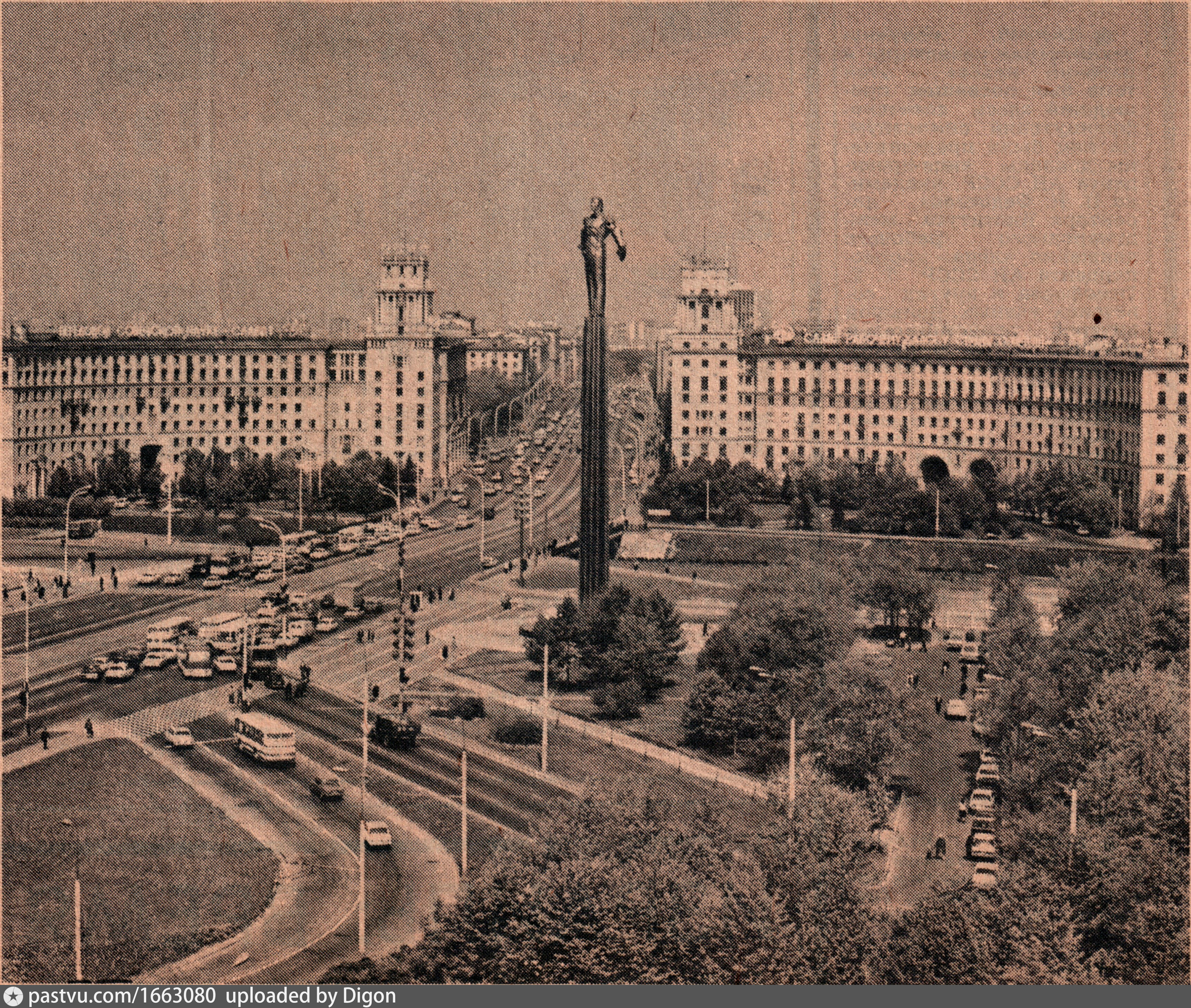 площадь гагарина в москве