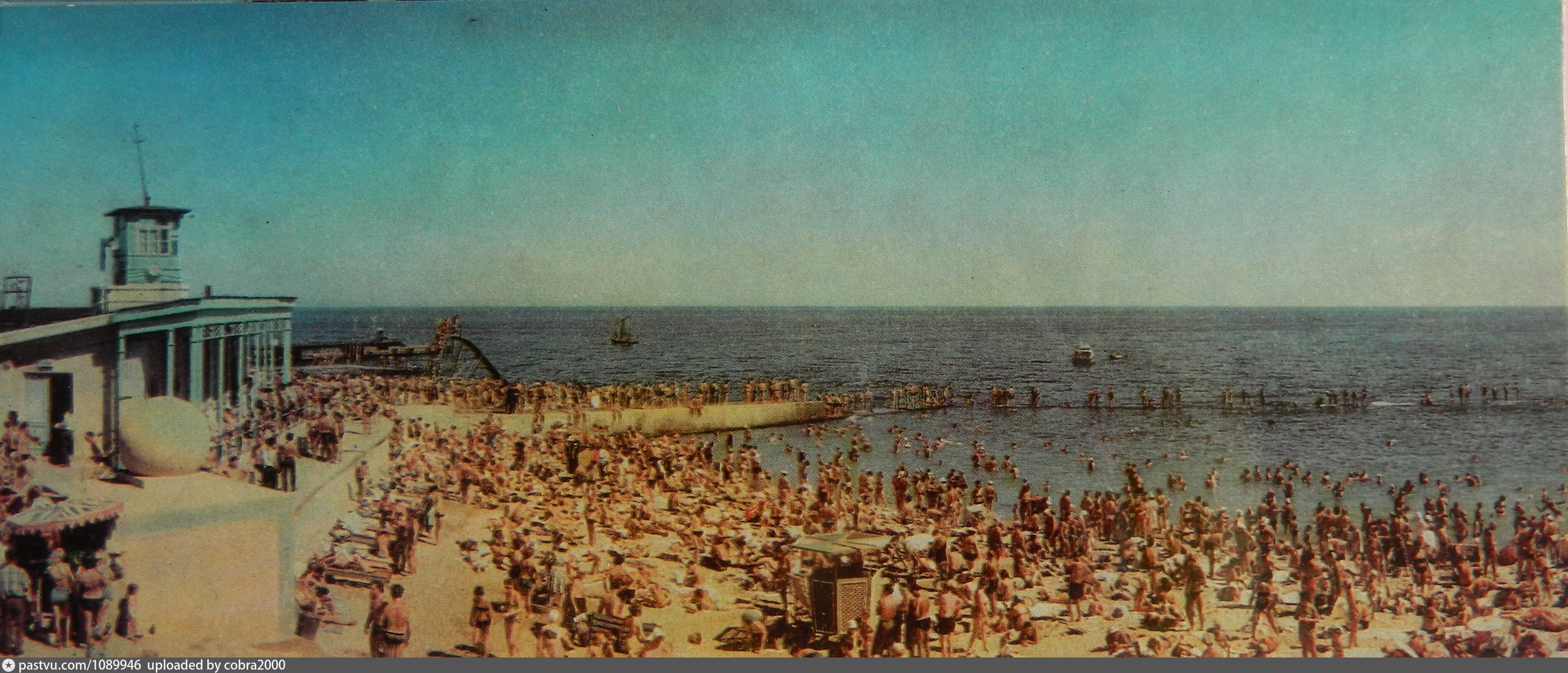 Пляж ланжерон старые