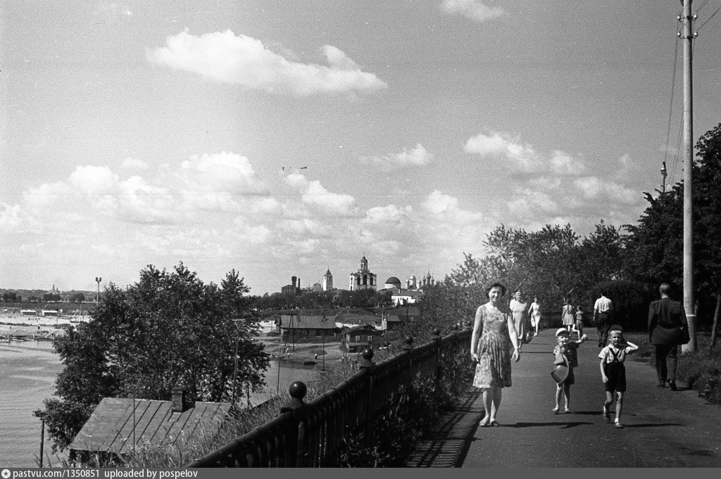 Полуярославская набережная 1955