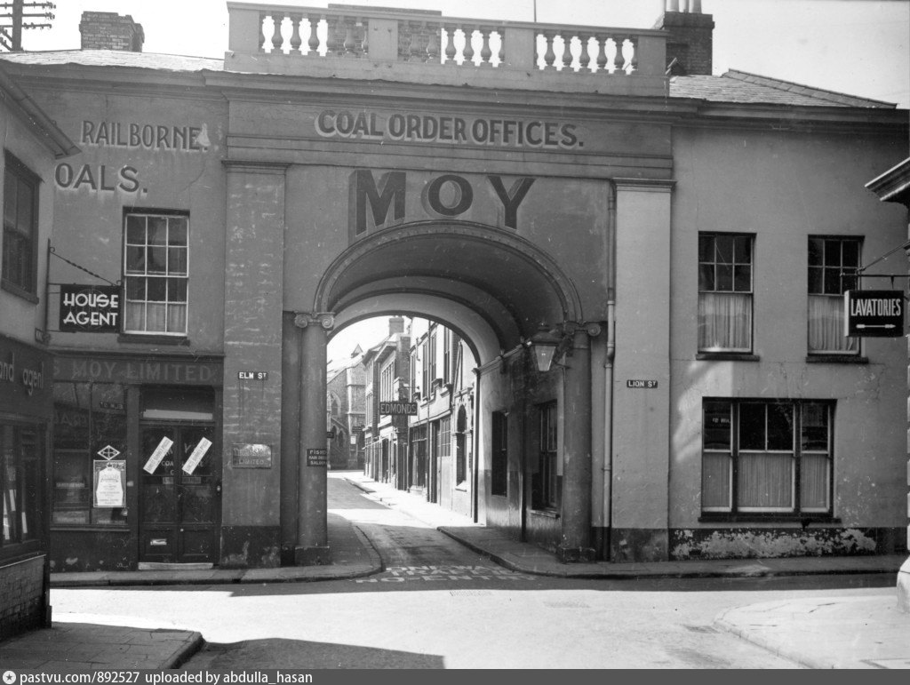 Thomas Moy coal merchant office