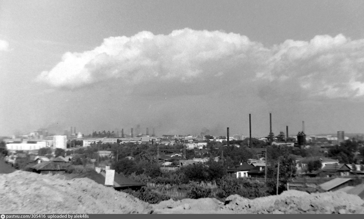 Нижний Тагил панорама старого города