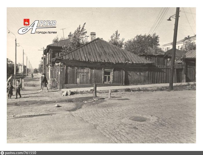 Пермь 1966. Калуга ул Плеханова старые жилые дома. Название улицы Плеханова в Тбилиси до революции.